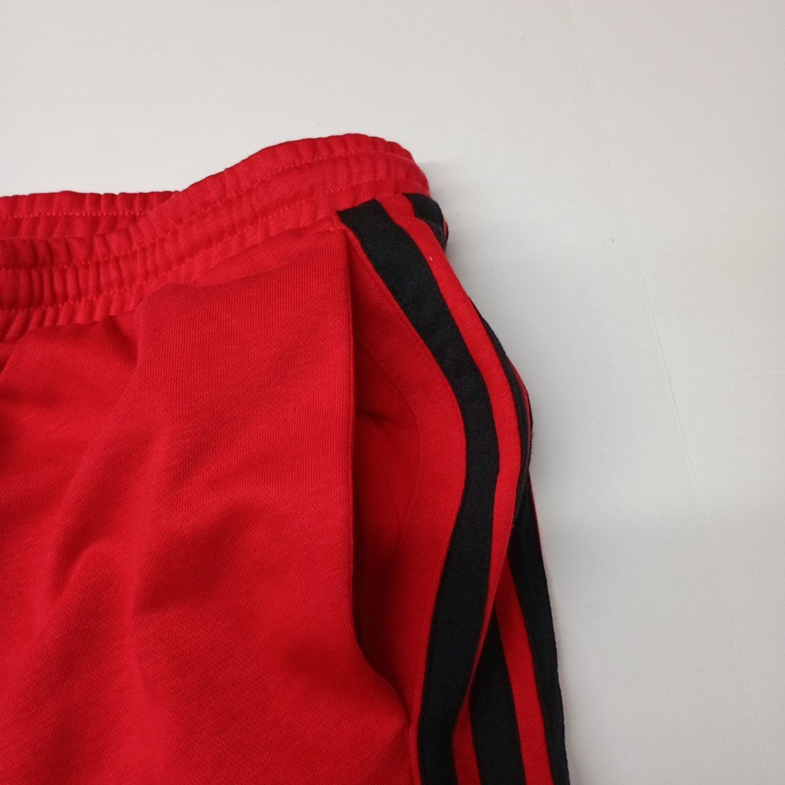 Adidas Adidas XLT Men's Sweatpants Red 3 Stripes French Terry NWT Size US 36 / EU 52 - 4 Thumbnail