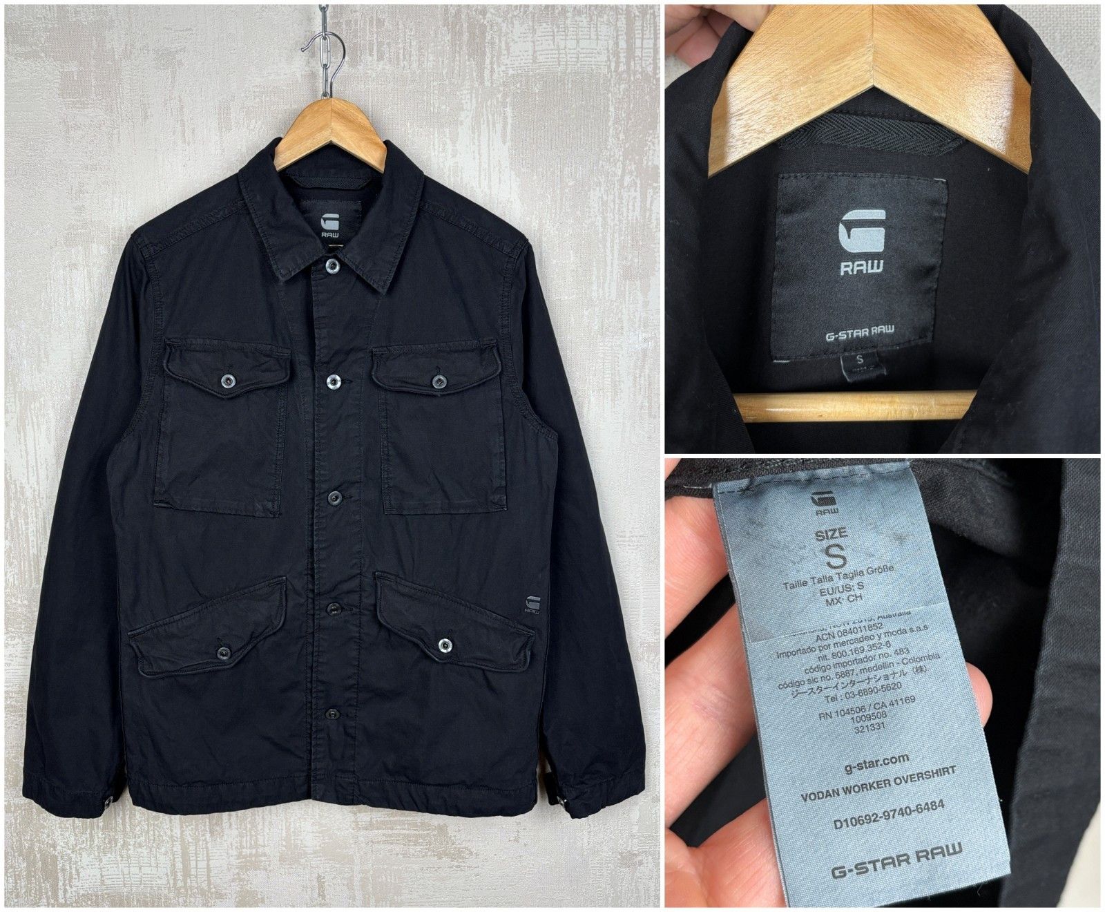 G-Star G-star Vodan Worker Overshirt Jacket Size US S / EU 44-46 / 1 - 1 Thumbnail