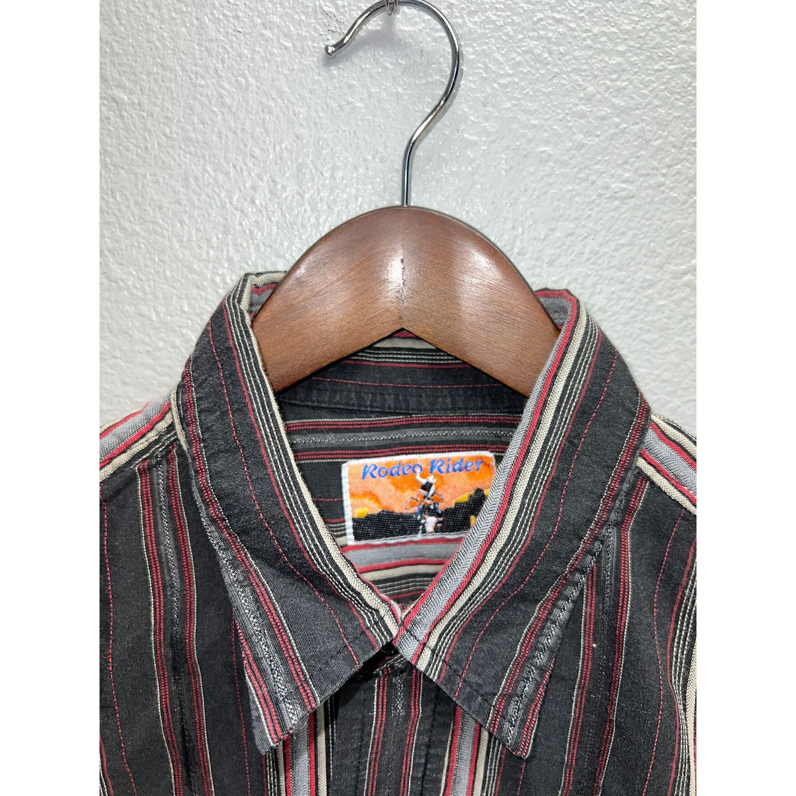 Vintage Vintage Rodeo Rider Button Down Shirt Button up Red Top M Size US M / EU 48-50 / 2 - 6 Thumbnail