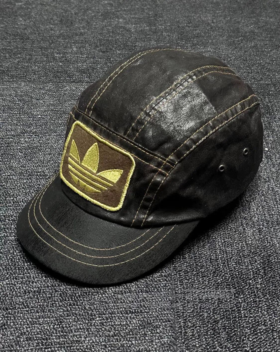 Adidas Adidas Mandalorian Black Gold Leather Cap. Size ONE SIZE - 1 Thumbnail