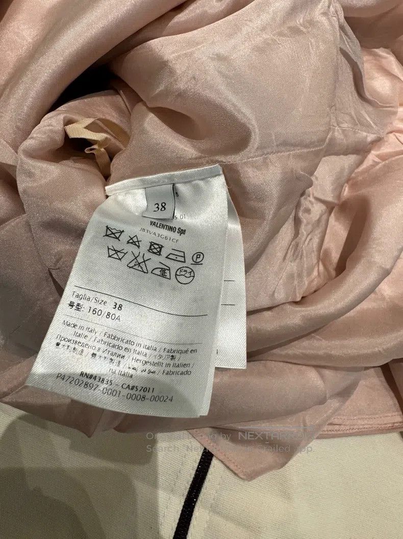 Valentino Valentino Dress with bow neckline Size S / US 4 / IT 40 - 5 Thumbnail
