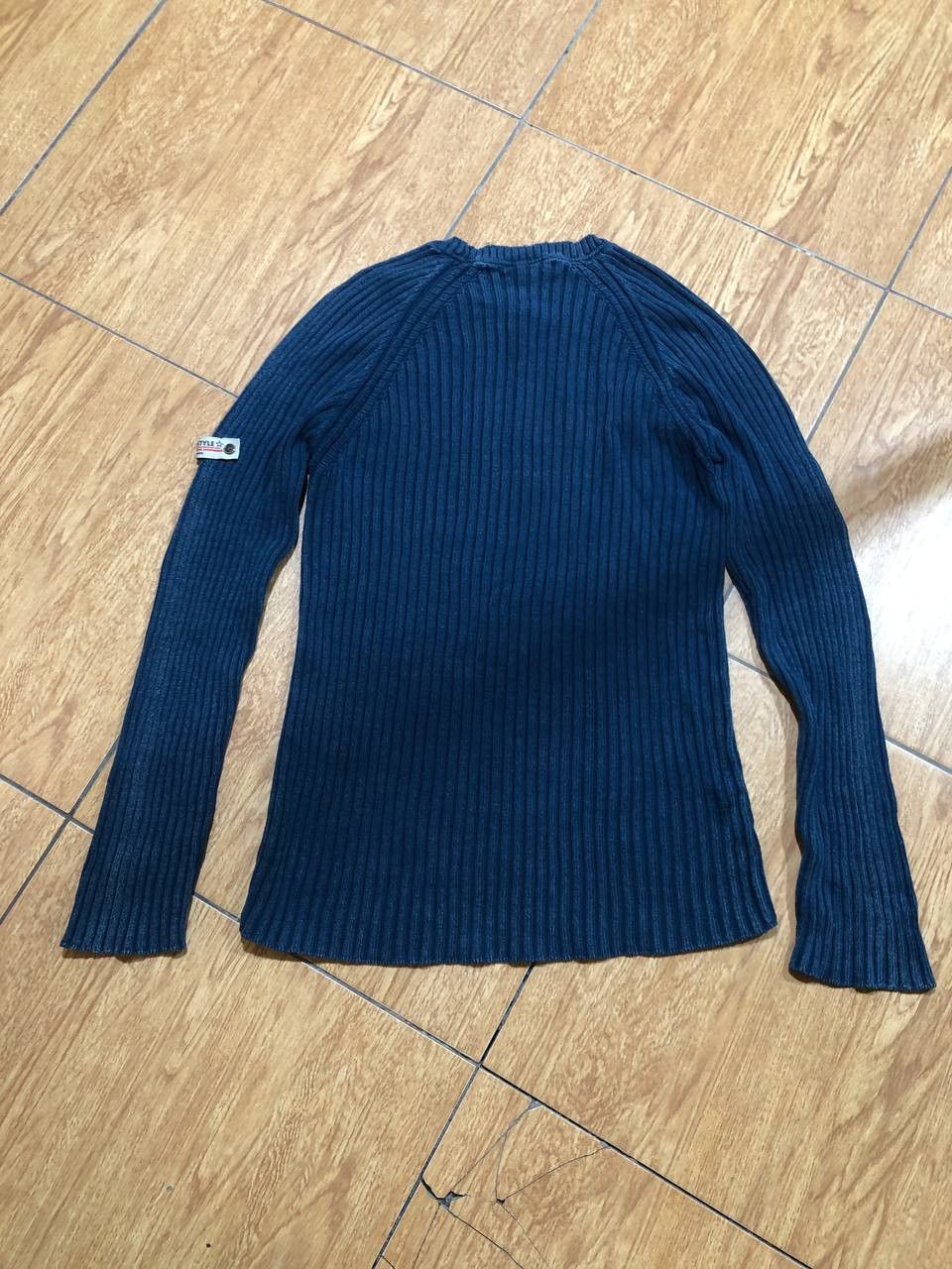 Dolce & Gabbana blue Dolce & Gabbana vintage ribbed sweater Size US XL / EU 56 / 4 - 17 Thumbnail