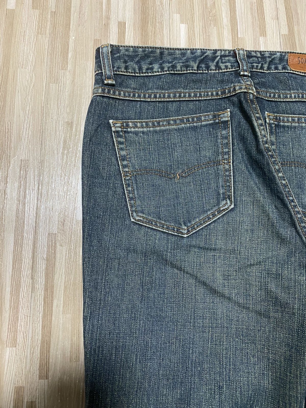 Japanese Brand 🔥Flare🔥 Something EDWIN jeans Size US 28 / EU 44 - 3 Thumbnail