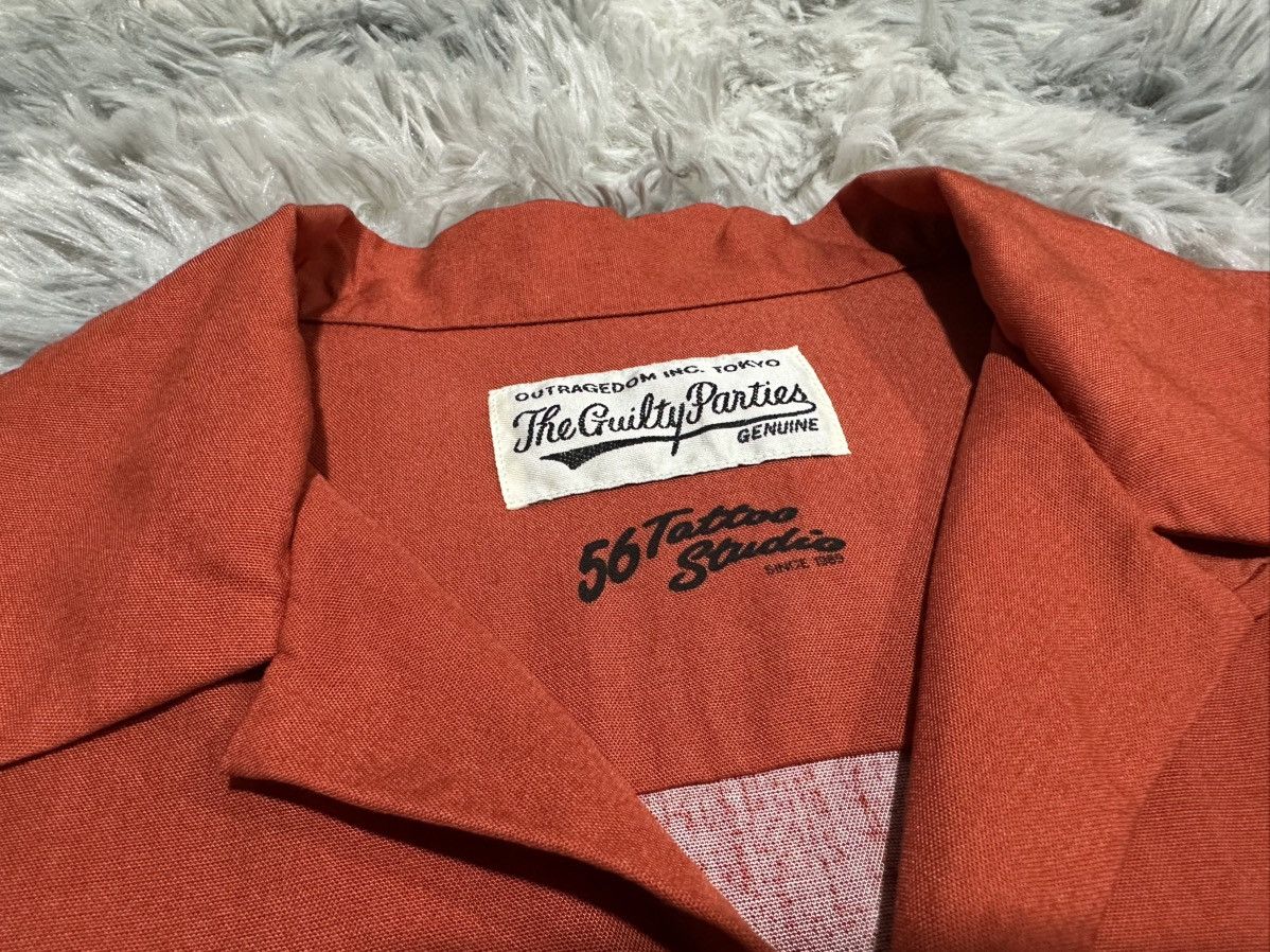 Wacko Maria 🔥Rare Wacko Maria x 56 Tattoo Studio Kabuki Shirt Size US L / EU 52-54 / 3 - 7 Thumbnail