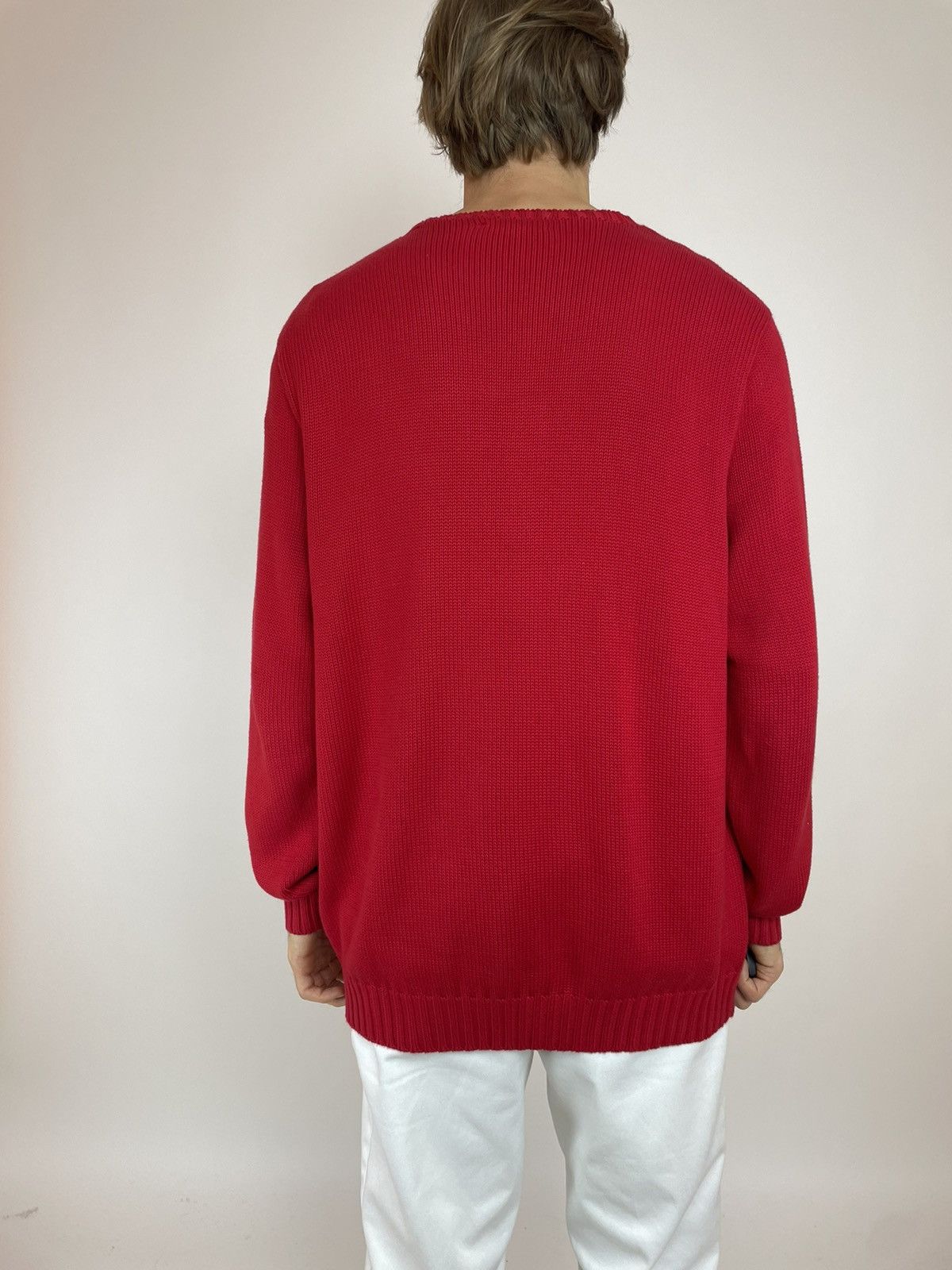 Polo Ralph Lauren × Vintage Polo Ralph Lauren Vintage Cotton sweater Mens size XL TALL Size US L / EU 52-54 / 3 - 7 Thumbnail