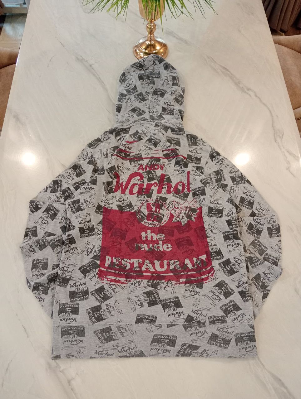 Andy Warhol × Hysteric Glamour HYSTERIC GLAMOUR X ANDY WARHOL THE NUDE RESTAURANT HOODIE Size US S / EU 44-46 / 1 - 1 Thumbnail