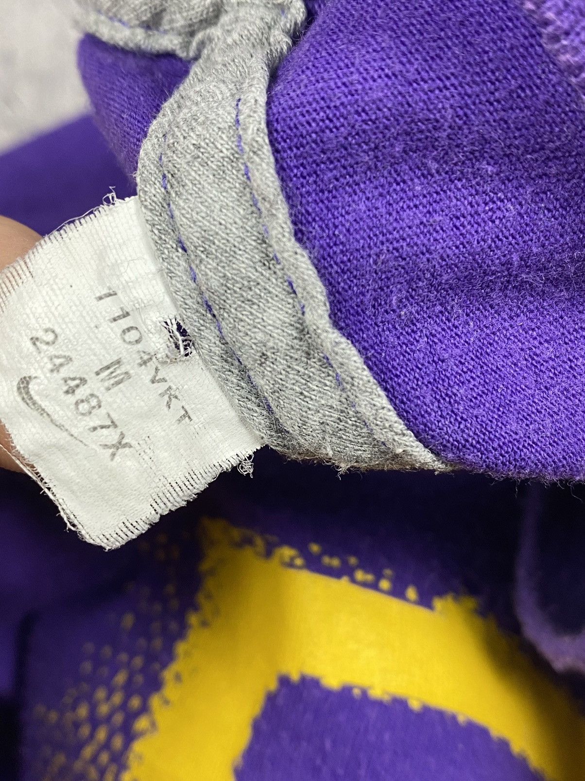 Nike Vintage Nike LSU Tigers Football Swoosh drill y2k Tee Size US M / EU 48-50 / 2 - 12 Thumbnail