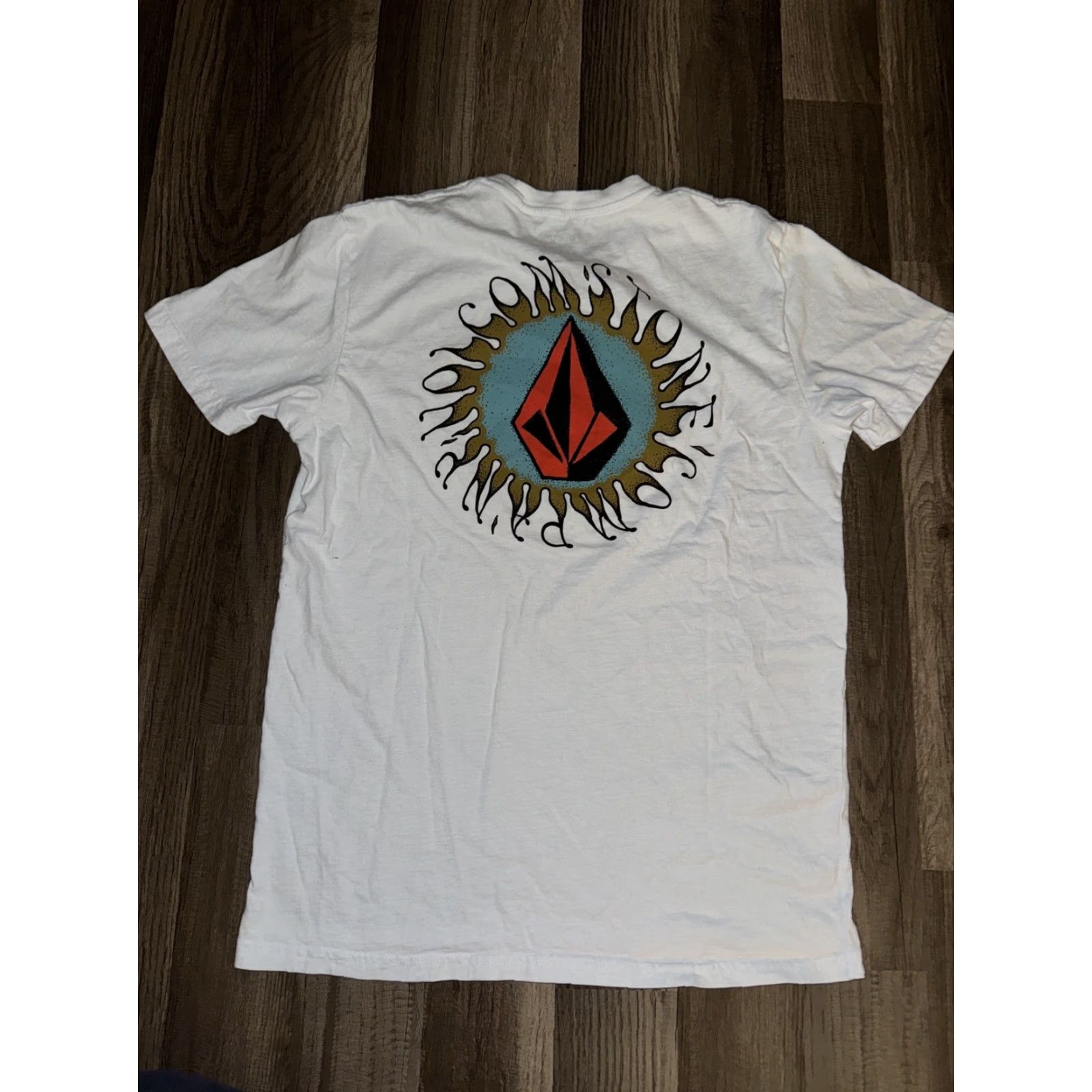 Volcom Volcom Stone T-Shirt Men White M Regular Classic Fit 19x27 Size US M / EU 48-50 / 2 - 4 Thumbnail