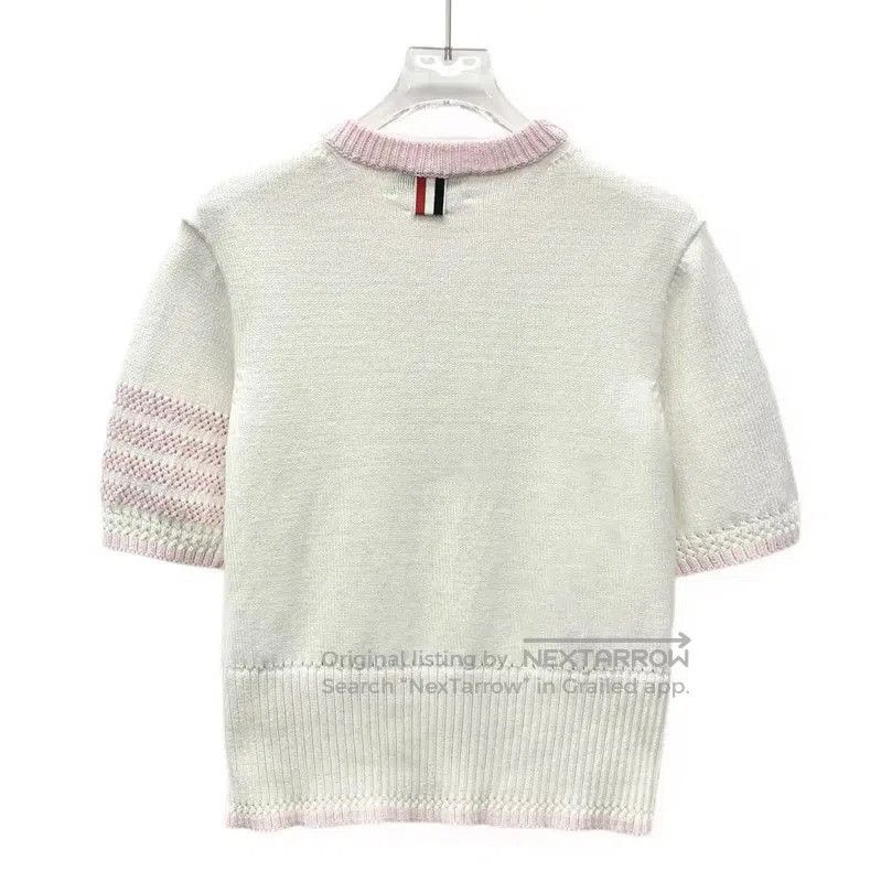 Thom Browne Thom Browne Colorblock Cotton Women’s Pullover Sweater . Size S / US 4 / IT 40 - 2 Thumbnail
