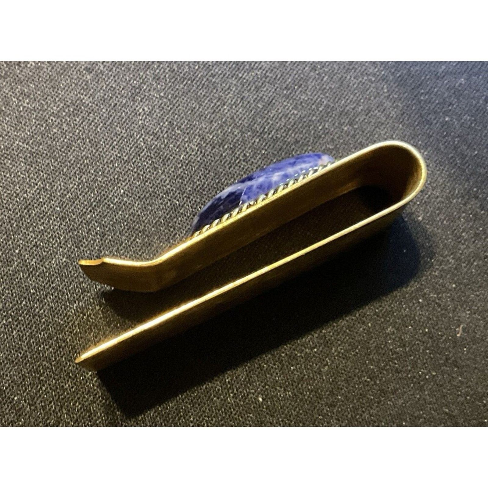 Other Gold Tone Demim Lapas Vintage Money Clip Size ONE SIZE - 3 Thumbnail