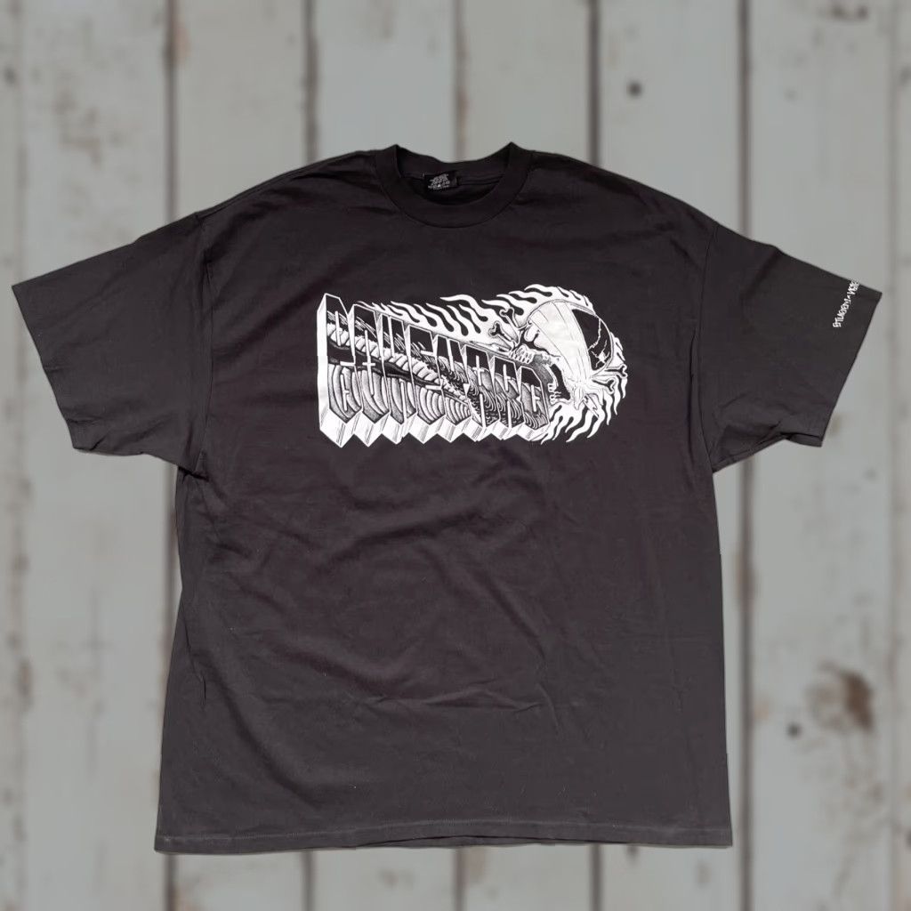 Neighborhood × Stussy Study Neighborhood Boneyard Pirate Girl Tee