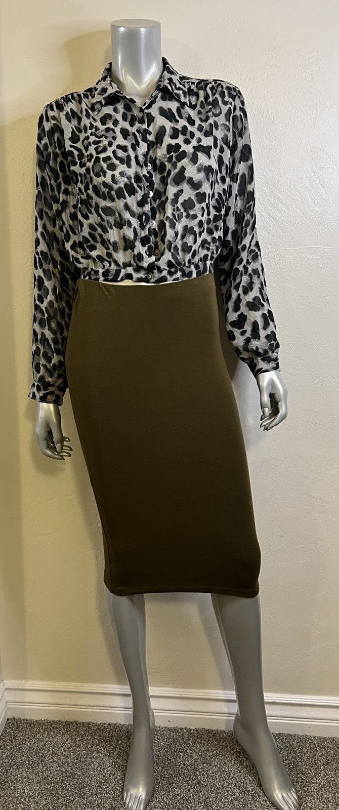 Other Leopard Print Crop Size S / US 4 / IT 40 - 1 Thumbnail