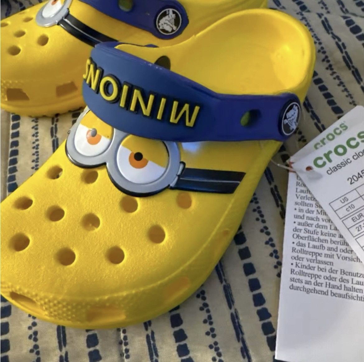 Crocs Minions crocs Size US 8.5 / EU 41-42 - 5 Thumbnail