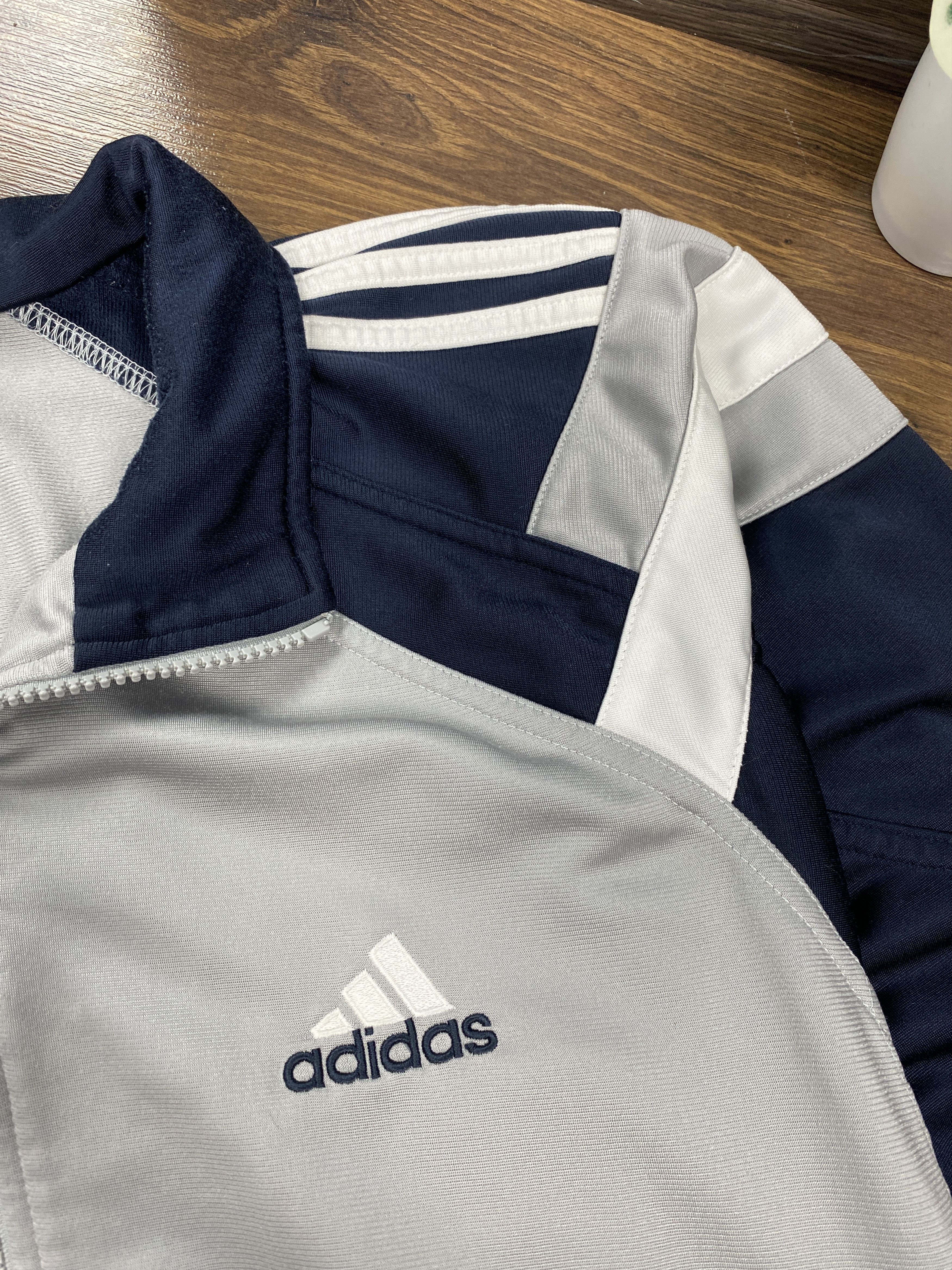 Adidas Adidas vintage track top jacket y2k Size US L / EU 52-54 / 3 - 3 Thumbnail
