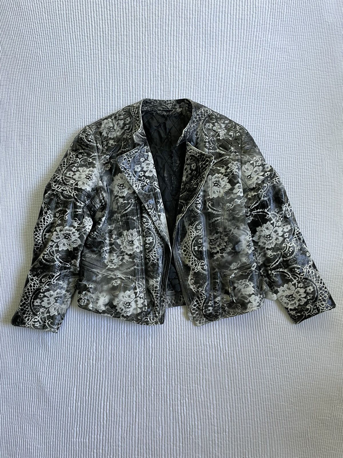 Handmade PERFECT SEXY CAFE RACER MOTO JACKET Size US M / EU 48-50 / 2 - 1 Thumbnail