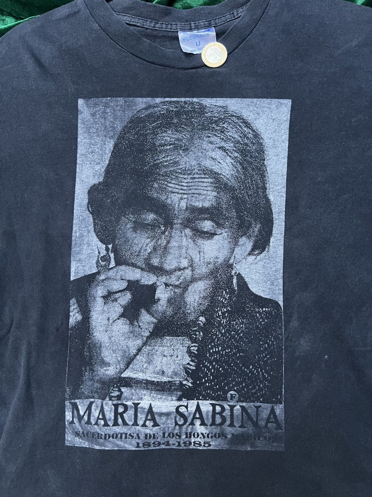 Vintage Maria sabina tshirt vintage Size US L / EU 52-54 / 3 - 2 Thumbnail