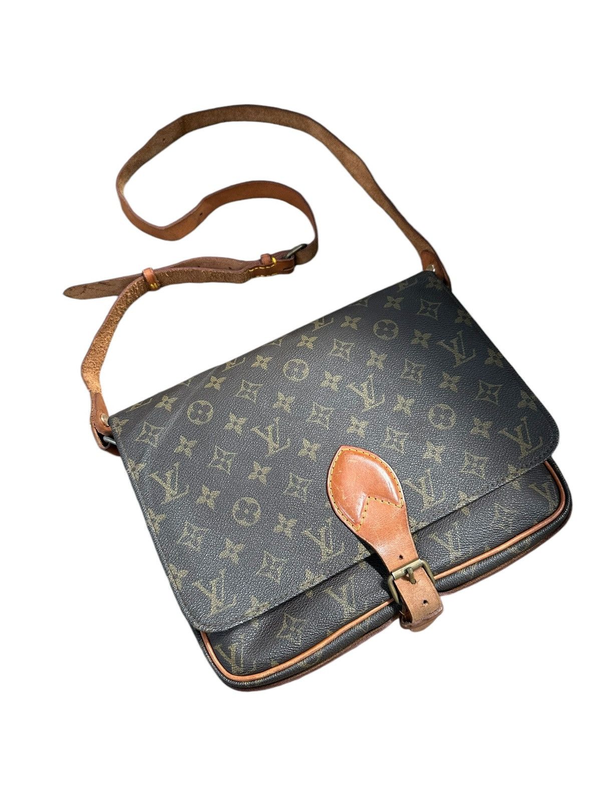 Louis Vuitton × Vintage VINTAGE LOUIS VUITTON CARTOUCHIERE MONOGRAM SHOULDER BAG Size ONE SIZE - 14 Thumbnail