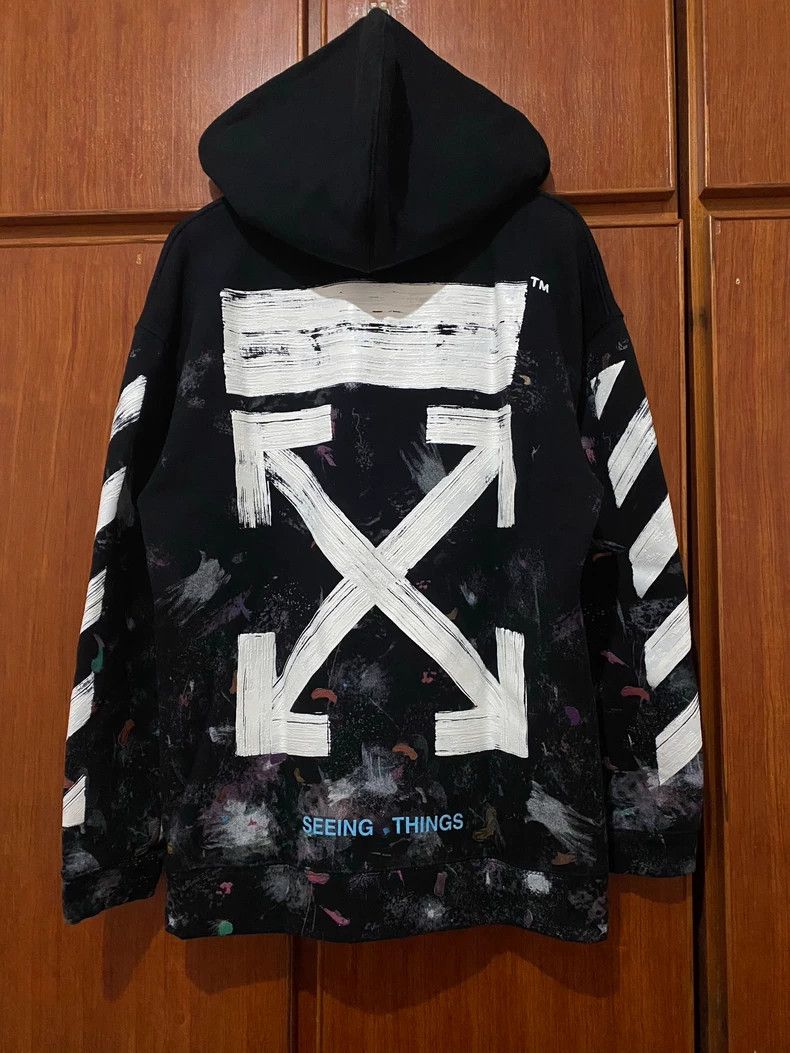 Off-White Starry Sky Firework Hoodie