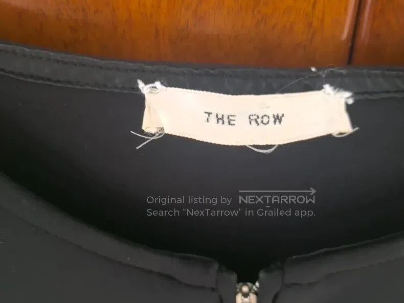 The Row The row Contour Little Black Dress Size XS / US 0-2 / IT 36-38 - 3 Thumbnail