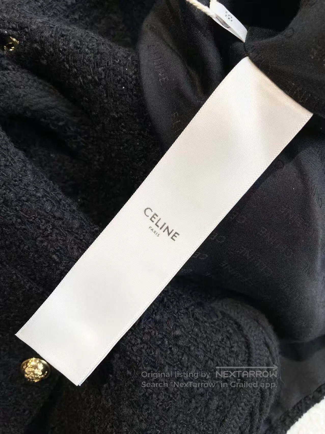 Celine Celine Little fragrant wind gold buckle jacket| Size XS / US 0-2 / IT 36-38 - 5 Thumbnail
