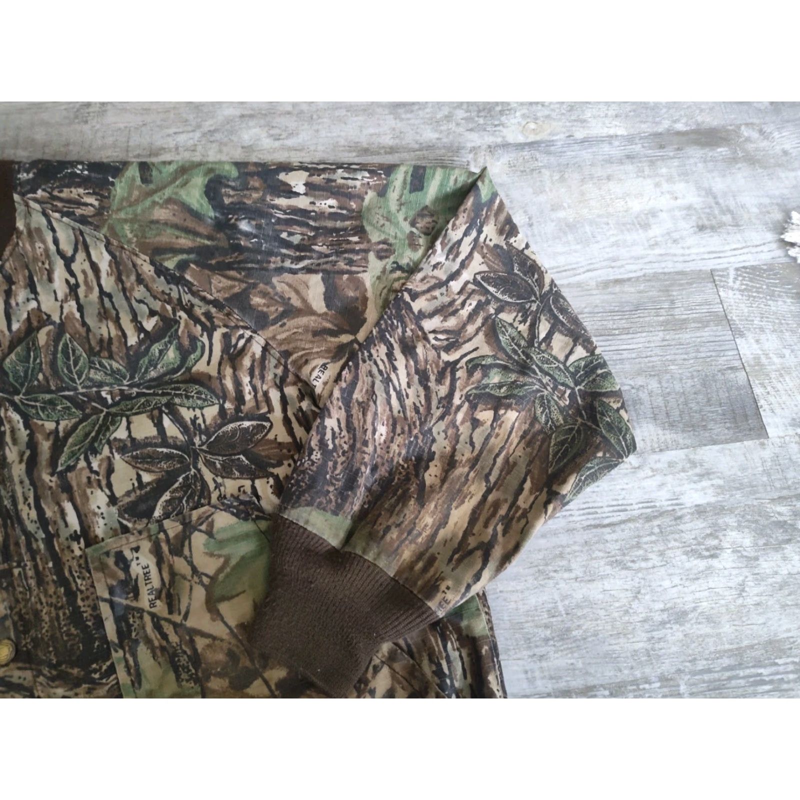 Realtree VINTAGE Liberty Men's Hunting Jacket Ripstop Camouflage US Made Size M Fall Spring Size US M / EU 48-50 / 2 - 2 Thumbnail