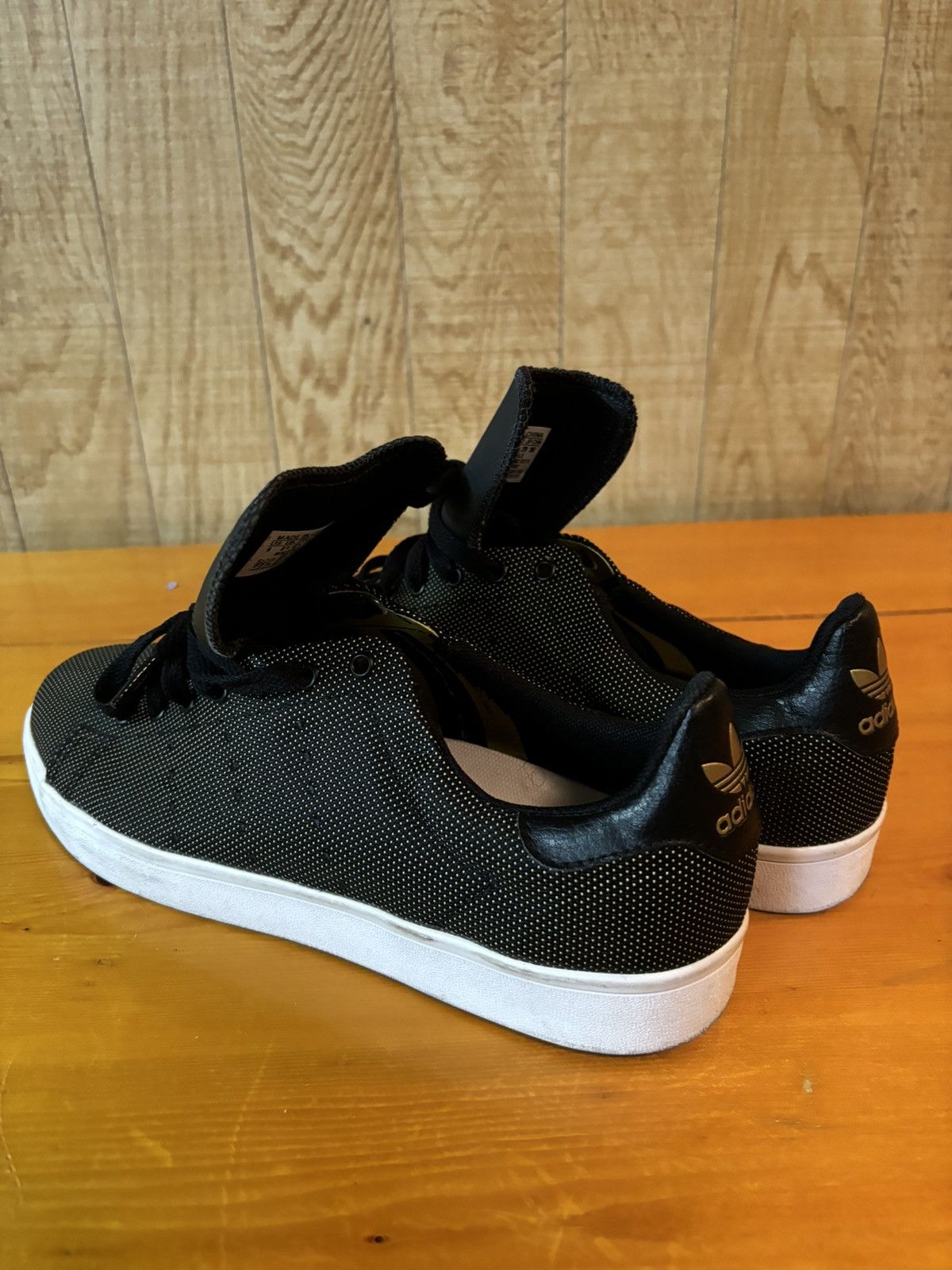 Adidas 🔥Adidas Skateboarding Stan Smith Solar Yellow/Black Size US 9 / EU 42 - 3 Thumbnail