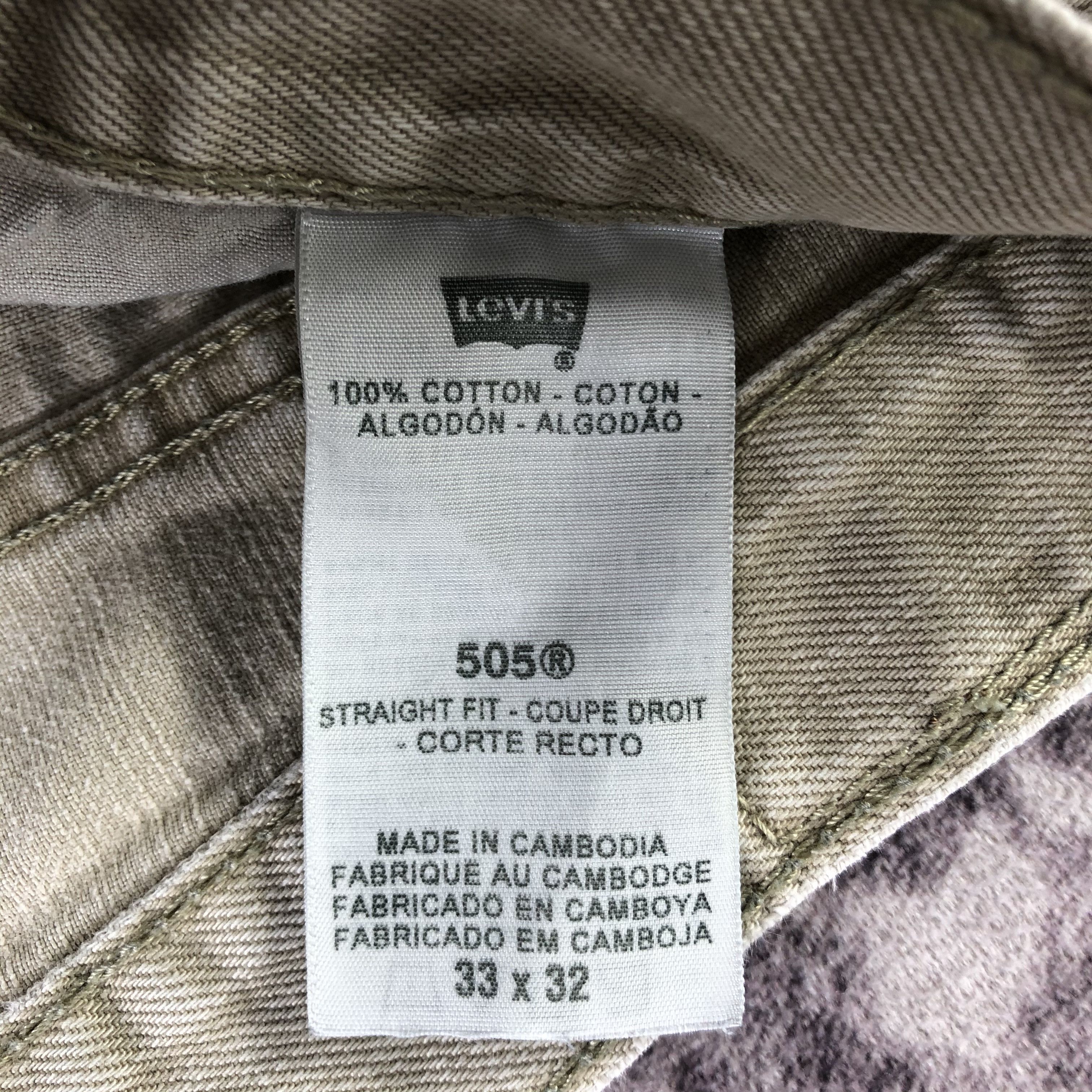 Levi's × Vintage Vintage Levis 505 Jeans-JM3423 Size 34" / US 12 / IT 48 - 10 Thumbnail