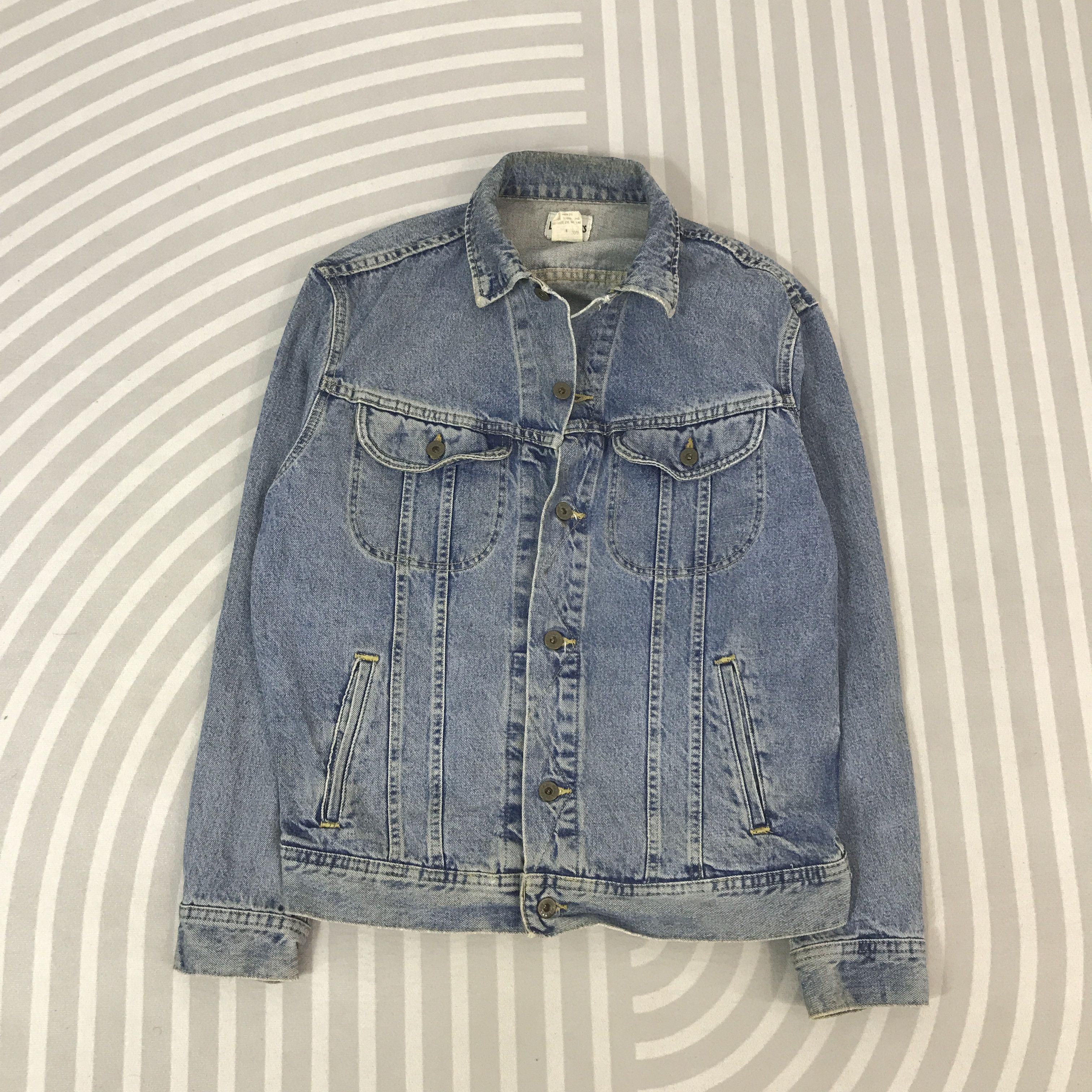 Lee Vintage Lee Dungarees tracker denim Jacket Size US L / EU 52-54 / 3 - 1 Thumbnail