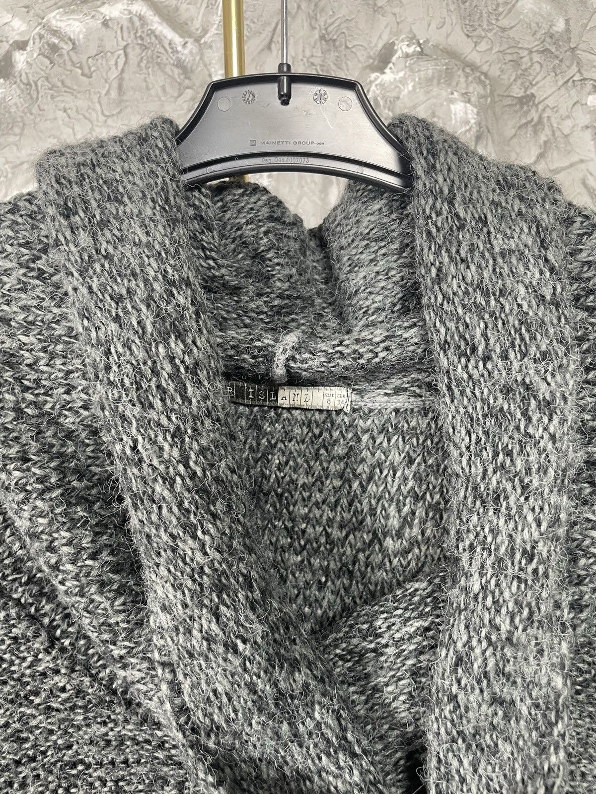 Hysteric Glamour × Japanese Brand 2000s Y2K Wide Neck Cropped Sweater Junya Watanabe Style Size M / US 6-8 / IT 42-44 - 5 Thumbnail