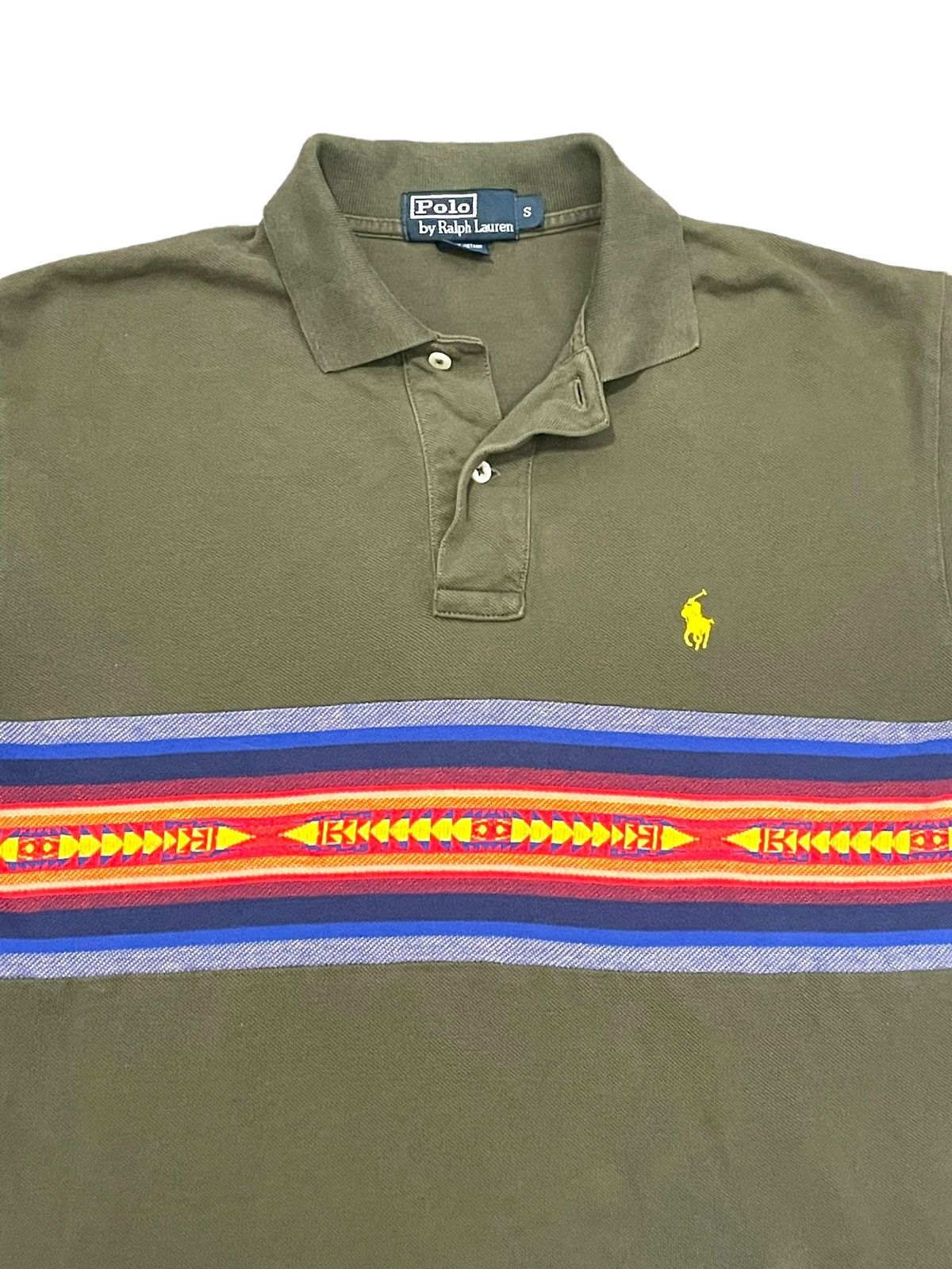 Polo Ralph Lauren Polo Ralph Lauren Aztec Shirt Small Size US S / EU 44-46 / 1 - 2 Thumbnail