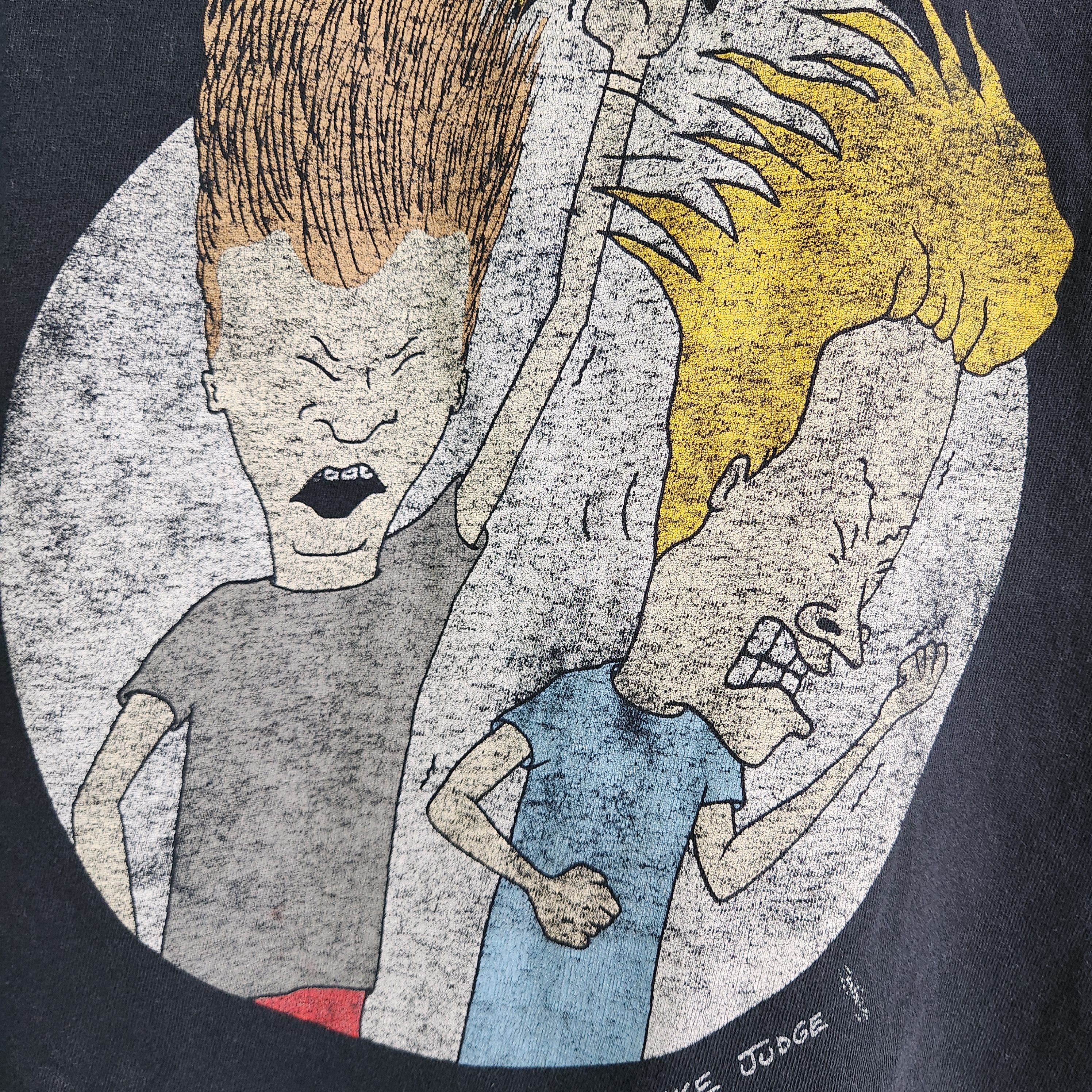 Mtv MTV Beavis And Butt-Head Distressed Printed TShirt Size US S / EU 44-46 / 1 - 8 Thumbnail