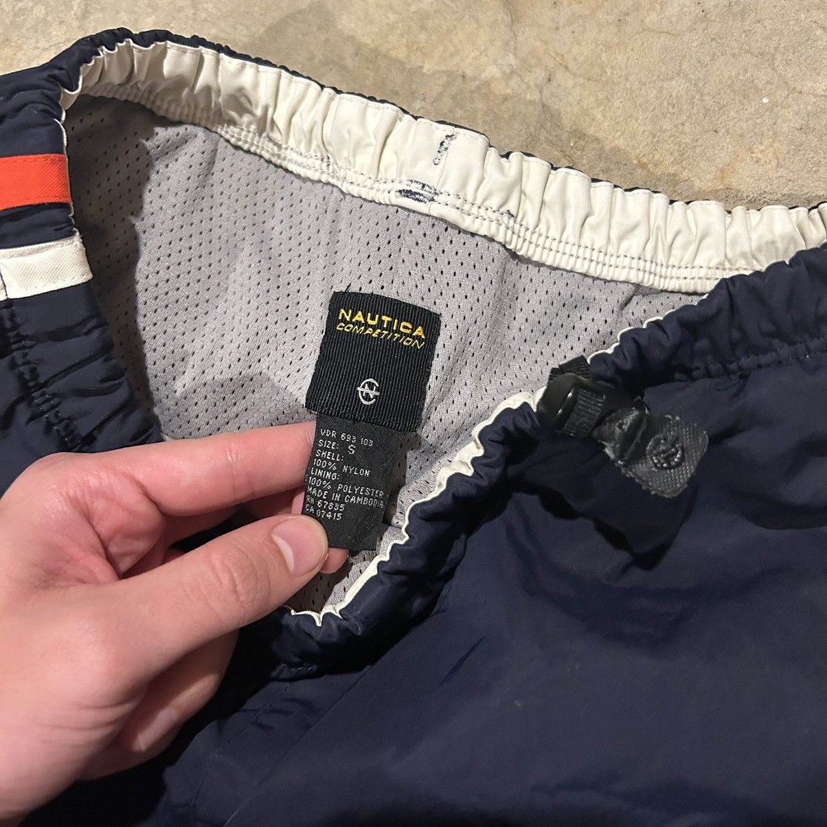Nautica × Vintage Crazy Vintage Y2K Nautica Competition Striped Track Pants Size US 30 / EU 46 - 5 Thumbnail