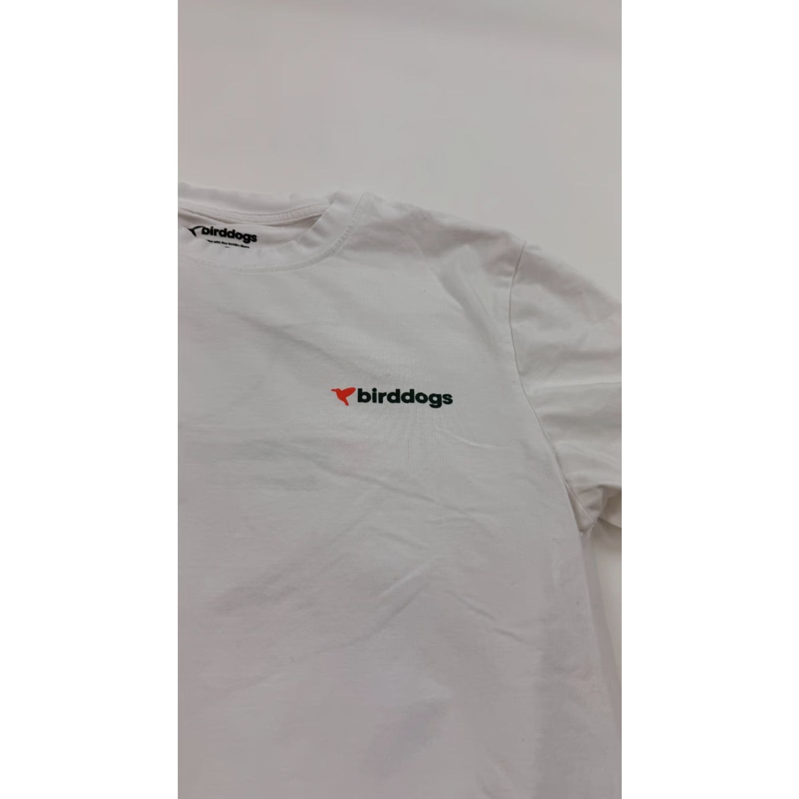 Vintage Birddogs Graphic Print Golf Shirt Mens Medium White Short Sleeve Tee Outdoor Size US M / EU 48-50 / 2 - 4 Thumbnail