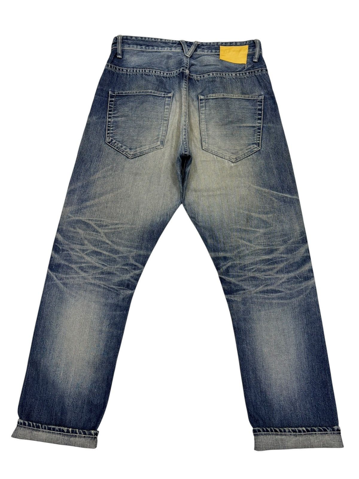 Kapital VANQUISH Japan Selvedge Distressed Denim Baggy Jeans Size US 32 / EU 48 - 3 Thumbnail