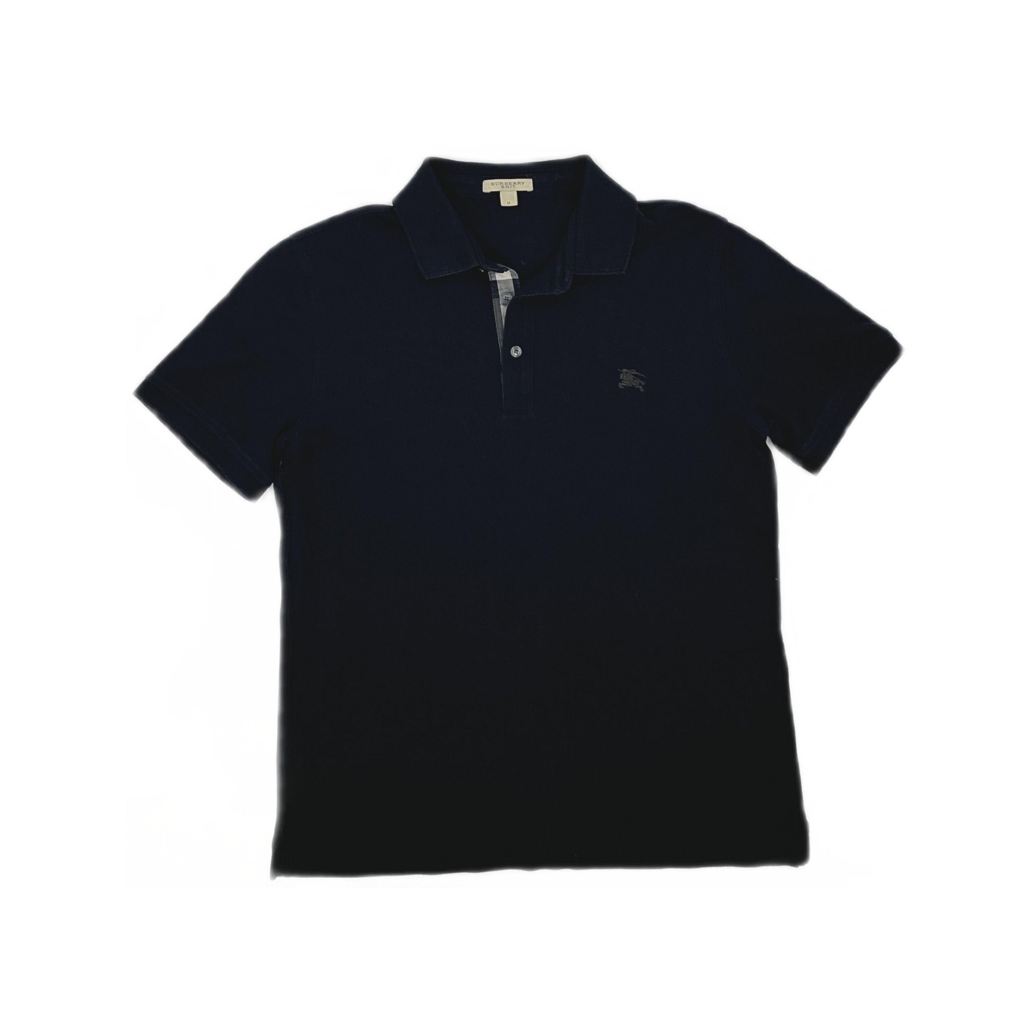 Burberry Burberry Black Logo Polo Shirt Size M Size US M / EU 48-50 / 2 - 1 Thumbnail