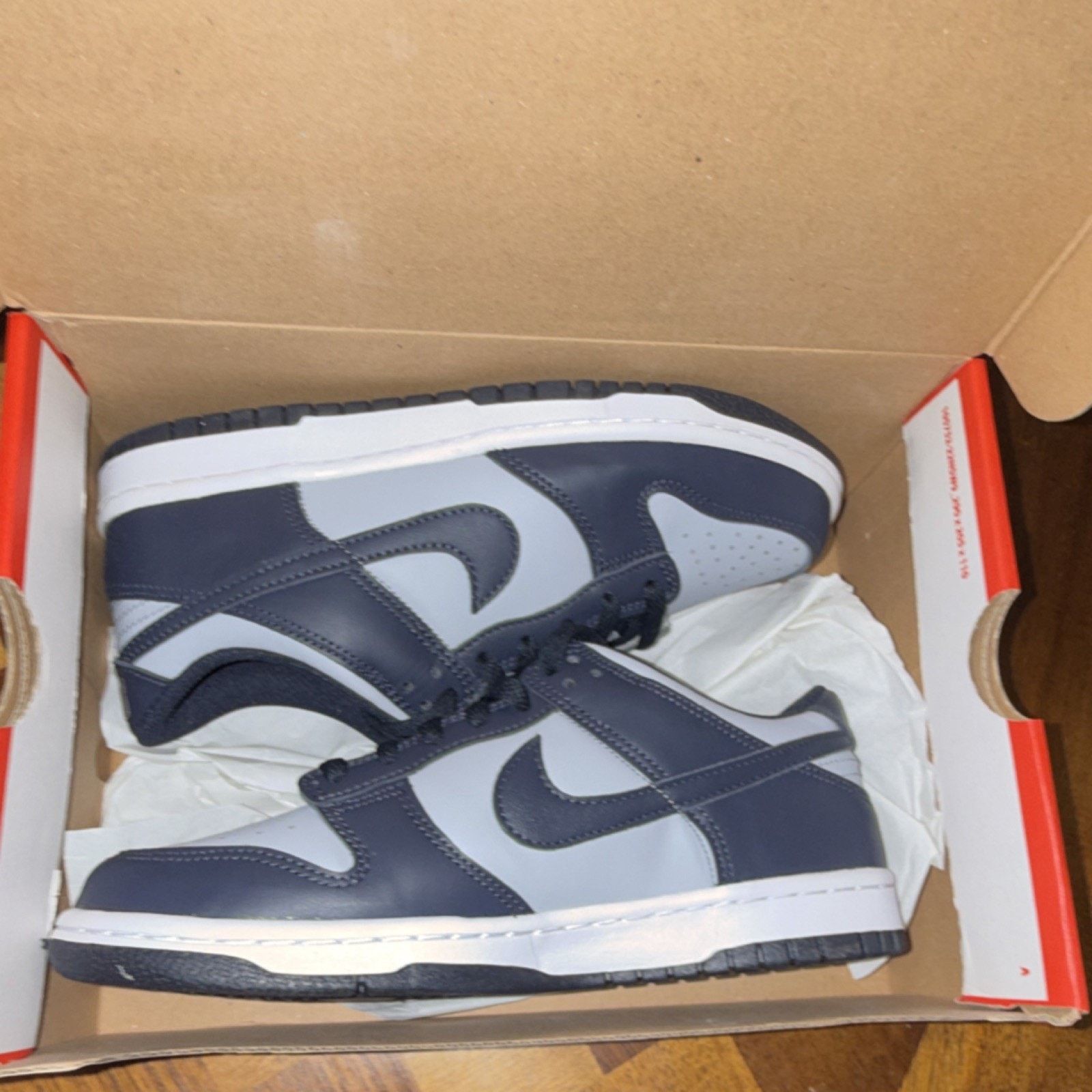 Nike Nike Dunk Low GS Gray Dark Obsidian Sneaker Unisex Kids 6.5Y Size US 6.5 / EU 39-40 - 7 Thumbnail