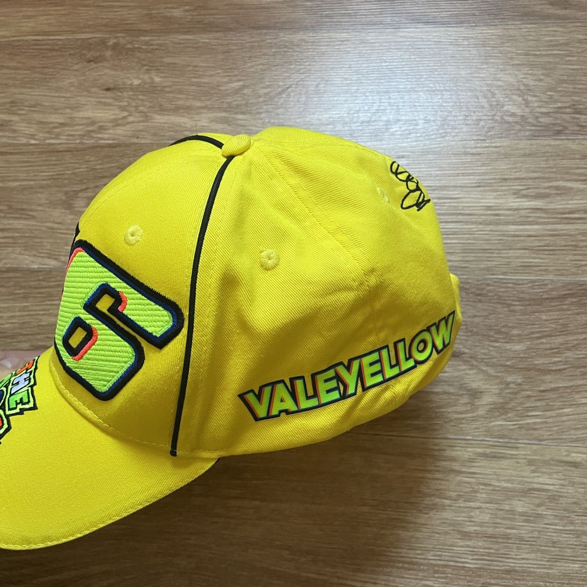 Other VR46 The Doctor Valentino Rossi Racing Yellow Baseball Cap Size ONE SIZE - 16 Thumbnail