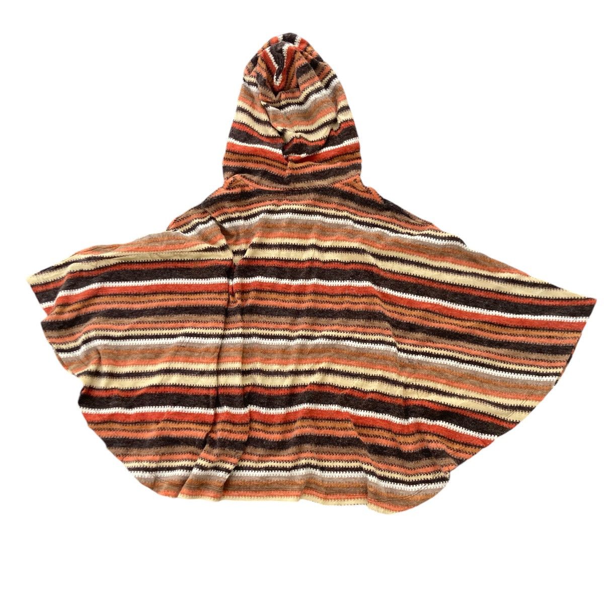 If Six Was Nine × Japanese Brand Stripes Hoodie Rivet And Surge Poncho Size US M / EU 48-50 / 2 - 2 Thumbnail