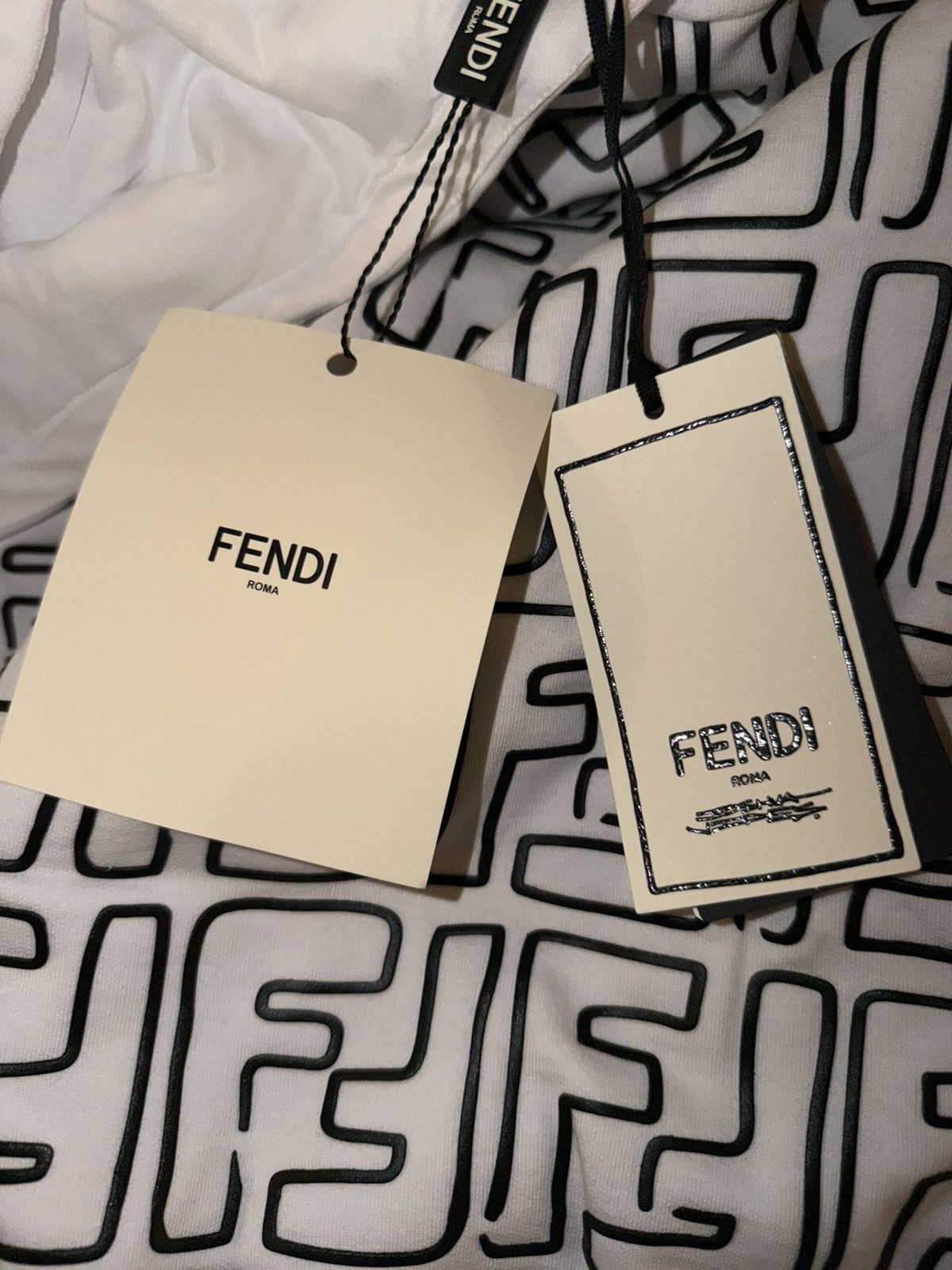 Fendi Fendi 3D Logo Hoodie Size US XXL / EU 58 / 5 - 10 Thumbnail
