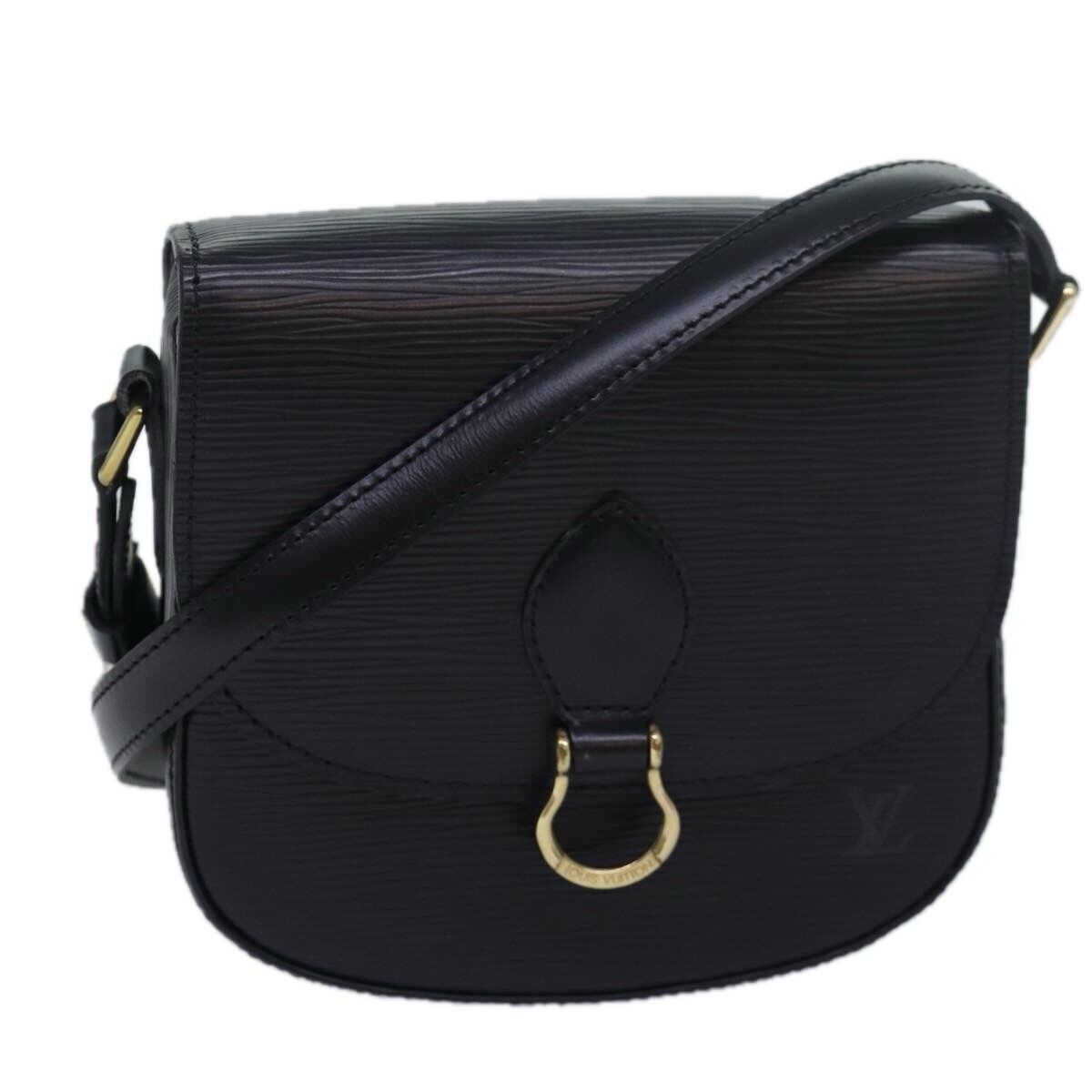 Louis Vuitton LOUIS VUITTON Epi Mini Monogram Saint Cloud Bag Black Size ONE SIZE - 1 Thumbnail