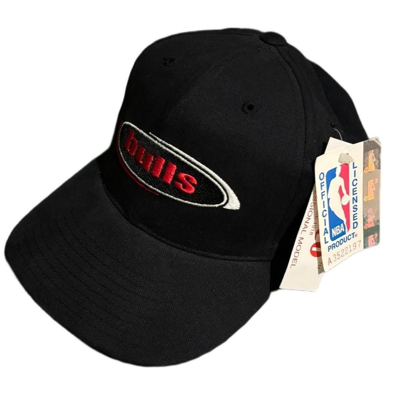 NBA 1990’s Chicago Bulls NBA Vintage Annco Strapback Hat NWT Size ONE SIZE - 1 Thumbnail