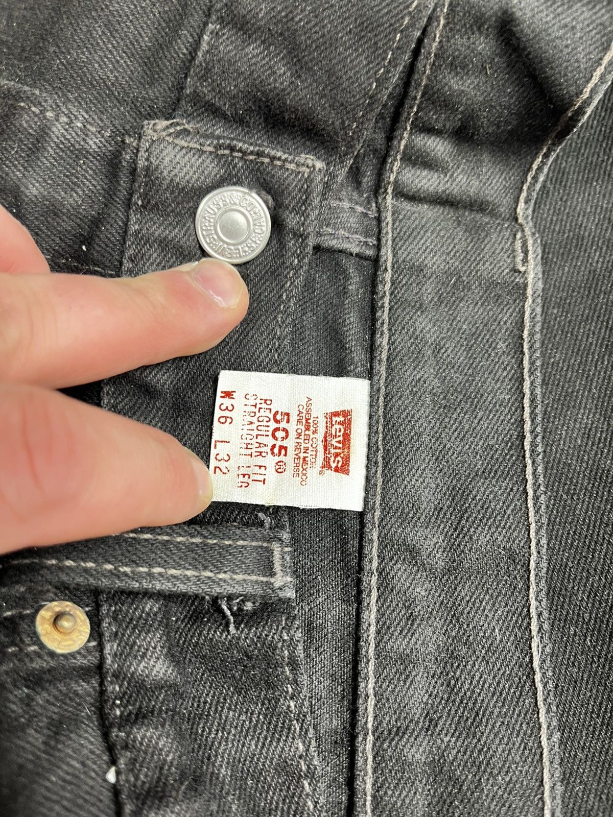 Levi's Levi’s denim vintage 505 size 36/32 Size US 36 / EU 52 - 3 Thumbnail