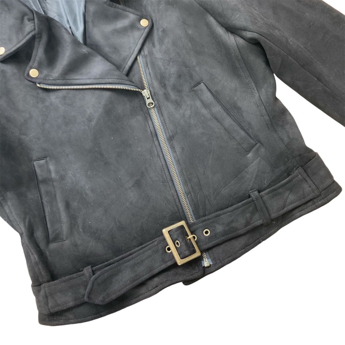 If Six Was Nine × Japanese Brand EN DEUX PASSY DOUBLE BIKER JACKET Size L / US 10 / IT 46 - 4 Thumbnail
