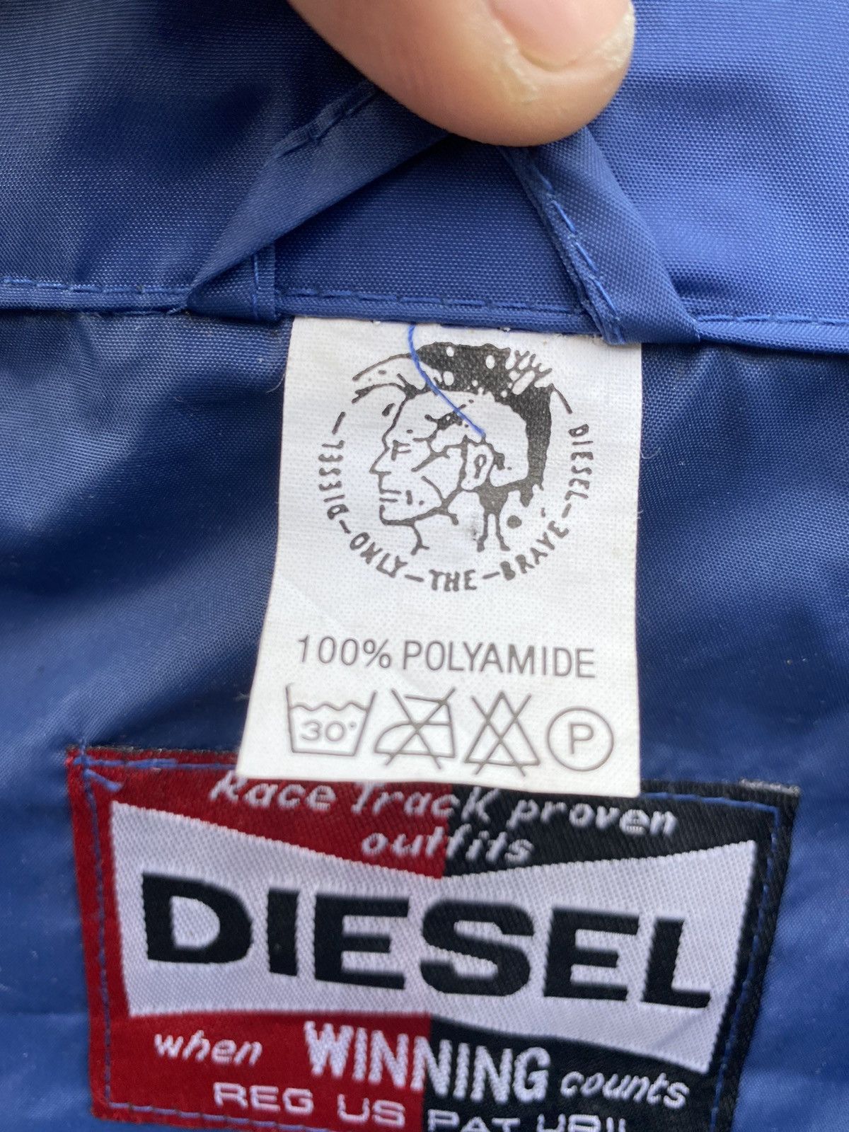 Diesel × Vintage Vintage Y2K Diesel Coach Jacket Size US L / EU 52-54 / 3 - 4 Thumbnail