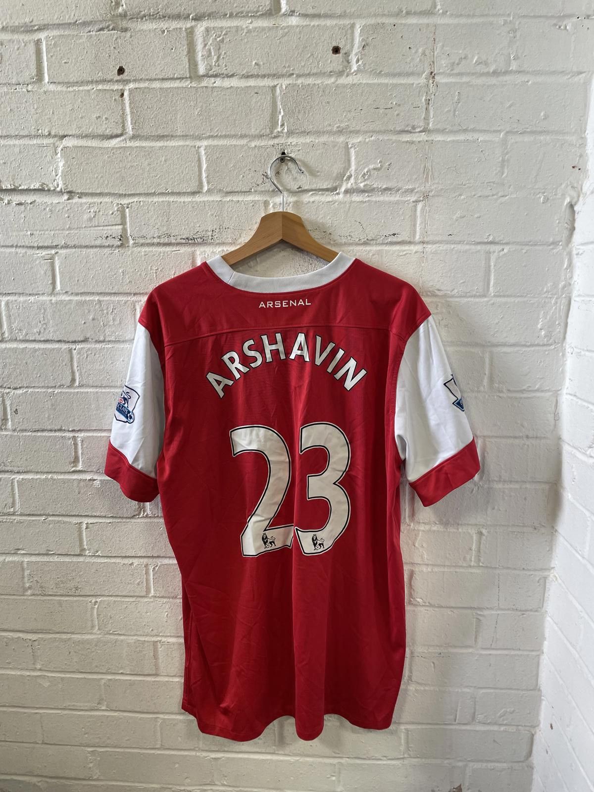 Nike Arsenal Football Club 2008-2009 Home Jersey - Arshavin 23 Size ONE SIZE - 3 Thumbnail