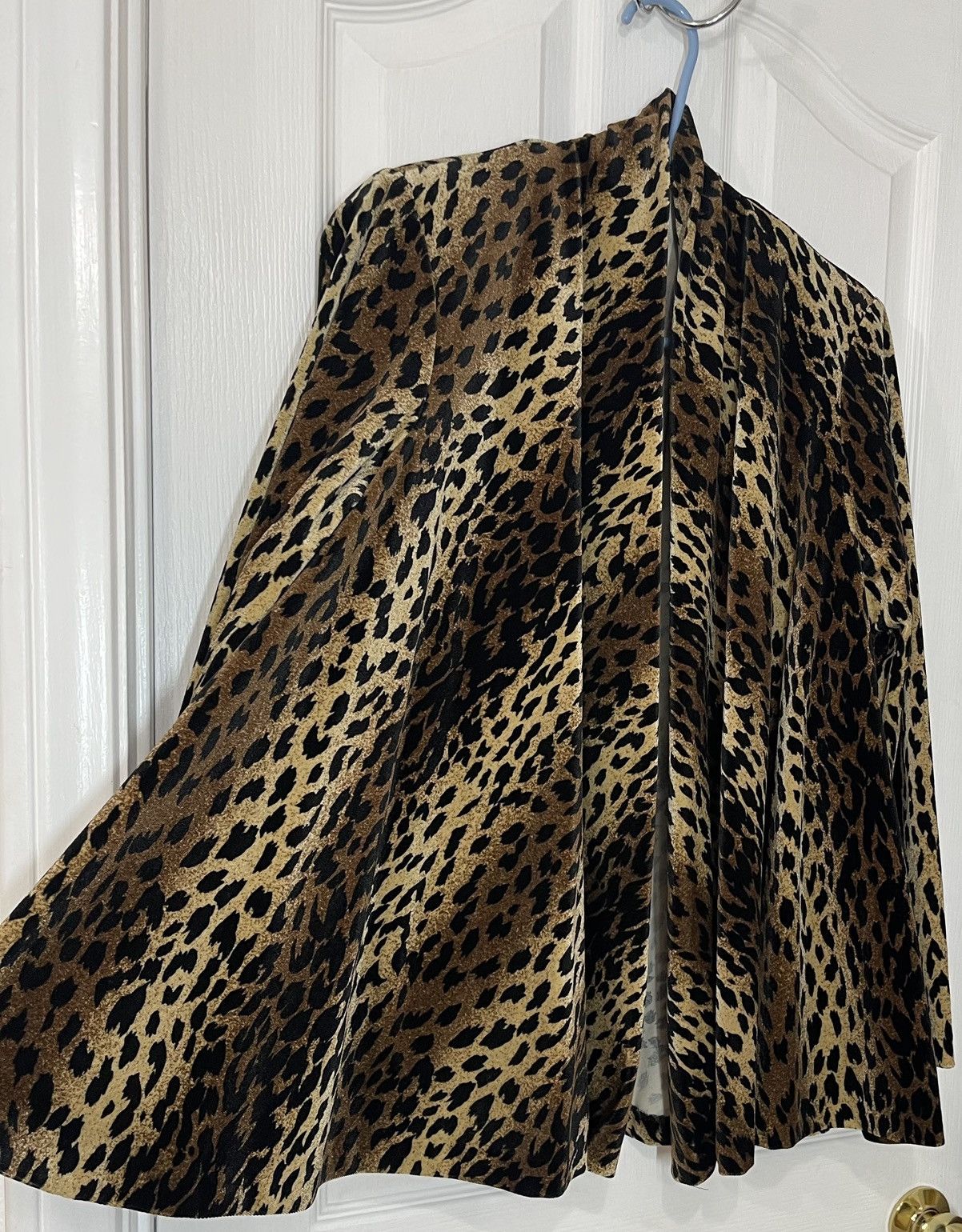 Vintage Vintage R&K Evenings Leopard Velvet Jacket/Blazer Size S / US 4 / IT 40 - 2 Thumbnail