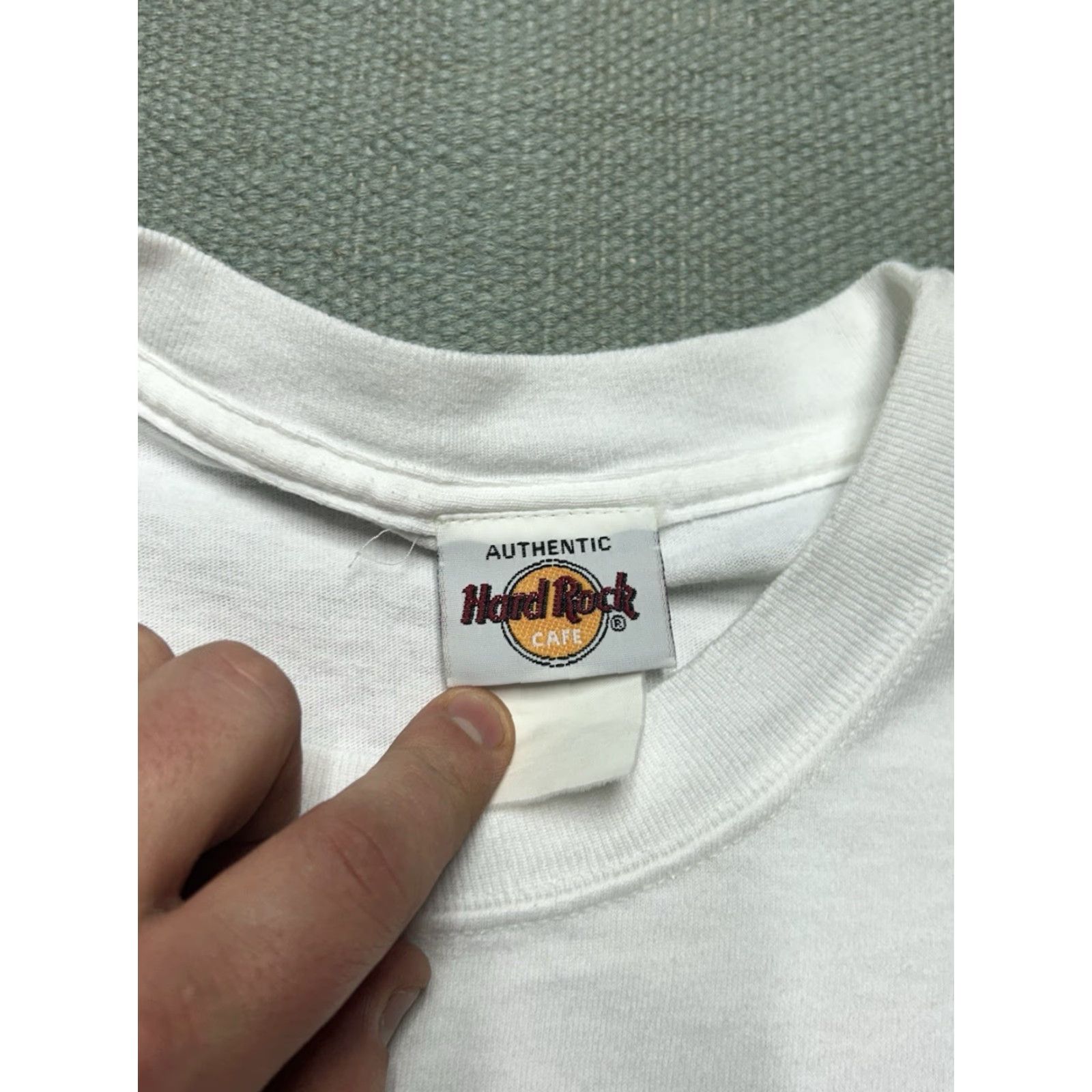Hard Rock Cafe VINTAGE Hard Rock Cafe T-Shirt Elvis Music Skydome Toronto Canada White XL Men Short Sleeve 90s Graphic Shirt Size US XL / EU 56 / 4 - 8 Thumbnail