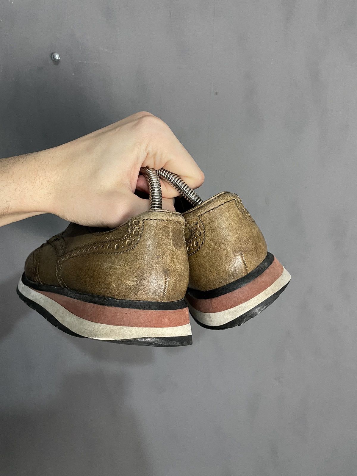 Prada Prada Leather Shoes Sneakers Size US 8.5 / EU 41-42 - 7 Thumbnail