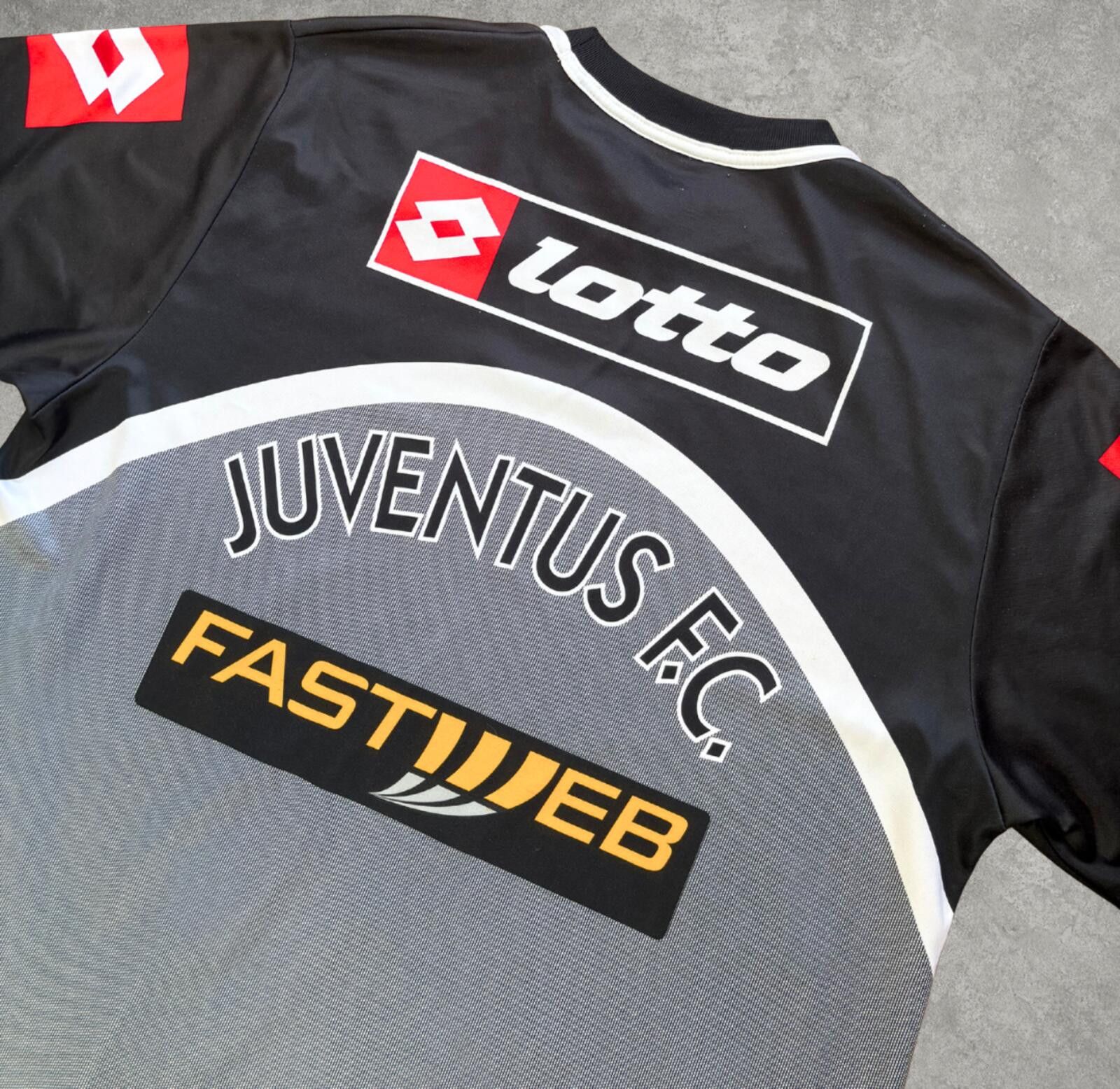 Lotto Sport 2001/02 Juventus Training Shirt Lotto (XL) Size US XL / EU 56 / 4 - 5 Thumbnail