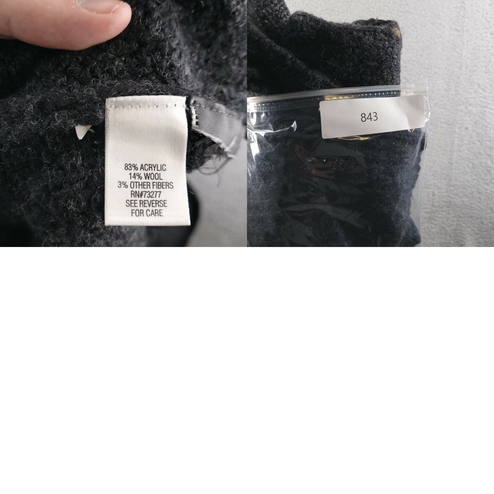 Vintage Simply Vera Vera Wang Sweater Dress Womens Large Gray Turtleneck Wool Acrylic Size L / US 10 / IT 46 - 8 Thumbnail
